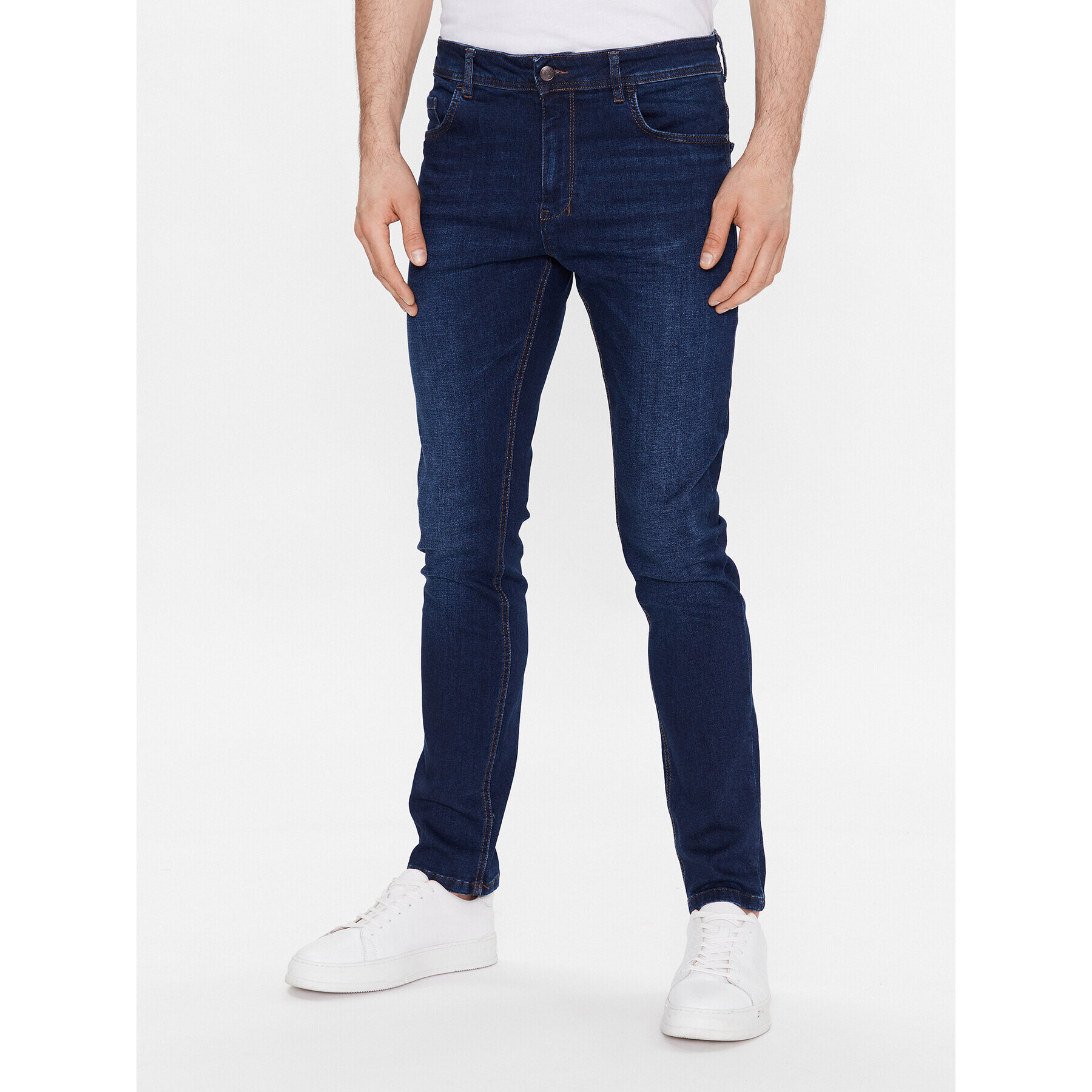 Sisley Džínsy 4V2USE00O Tmavomodrá Slim Fit - Pepit.sk