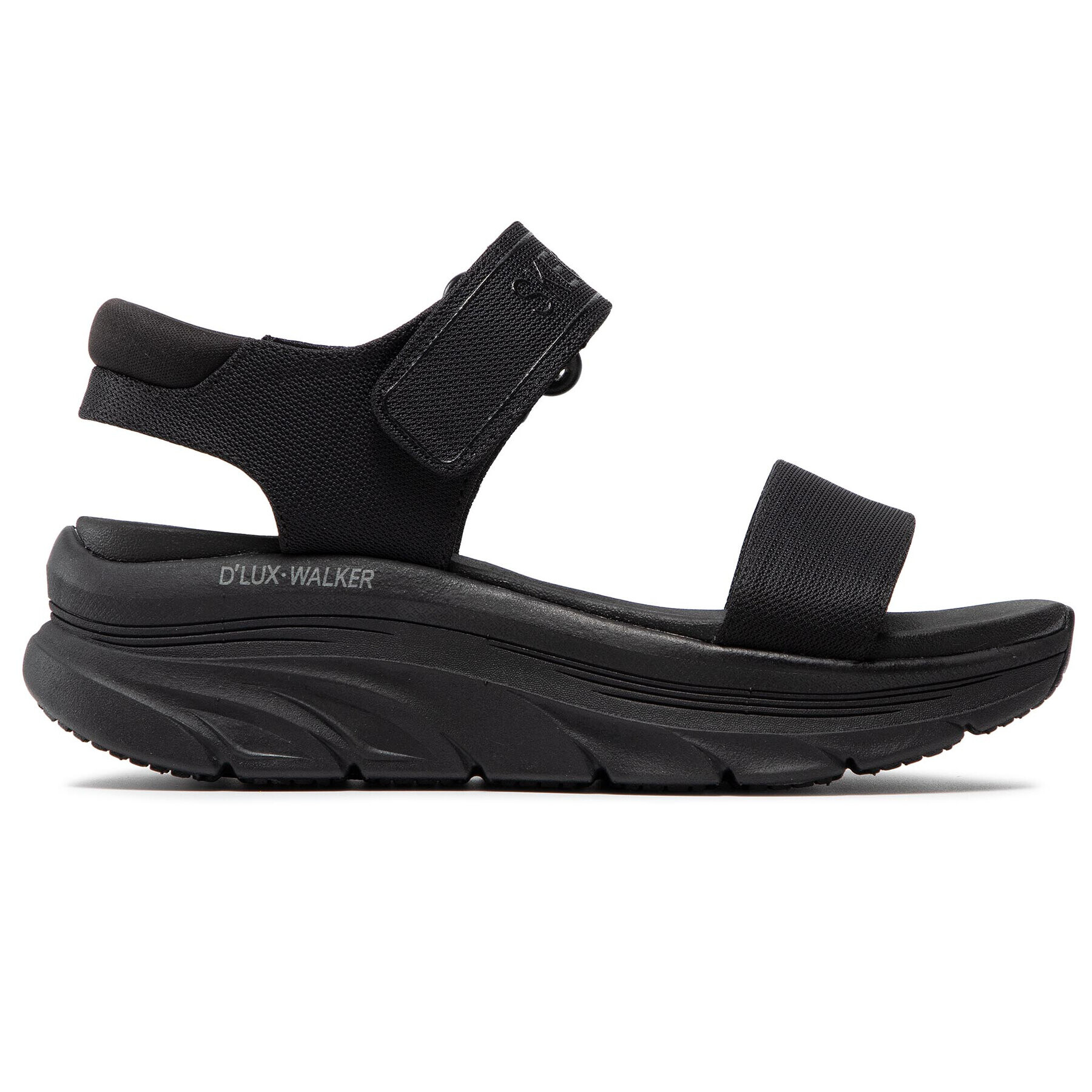 Skechers Sandále New Block 119226/BBK Čierna - Pepit.sk