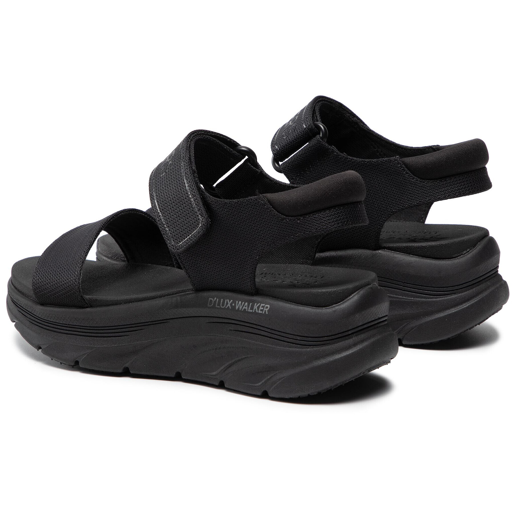 Skechers Sandále New Block 119226/BBK Čierna - Pepit.sk