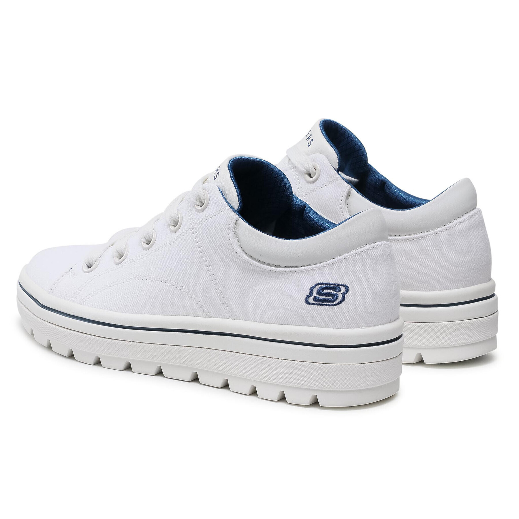 Skechers Sneakersy 74100 Biela - Pepit.sk