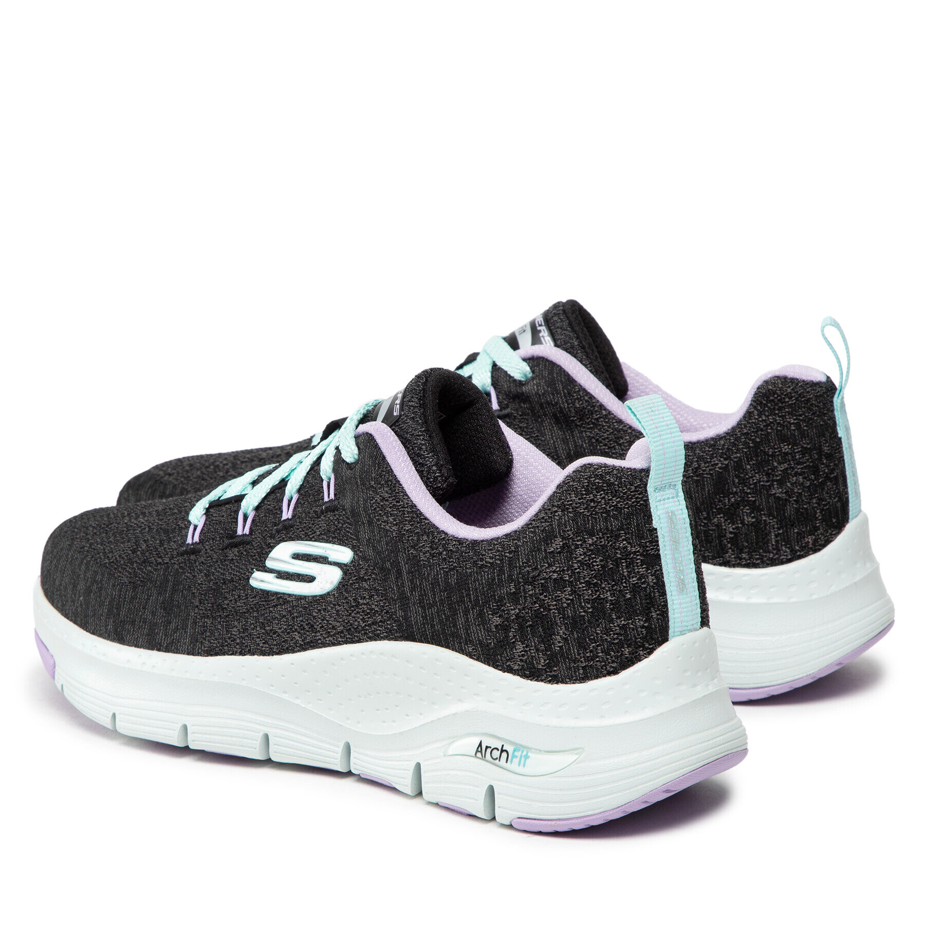 Skechers Sneakersy Arch Fit Comfy Wave Sivá - Pepit.sk