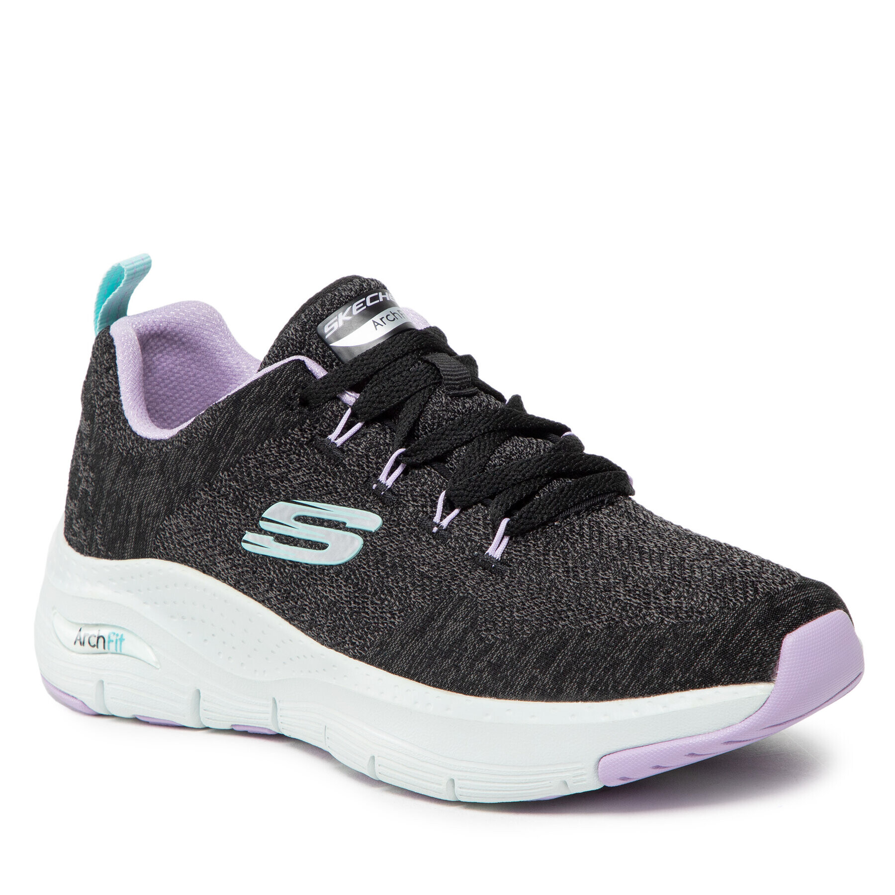 Skechers Sneakersy Arch Fit Comfy Wave Sivá - Pepit.sk