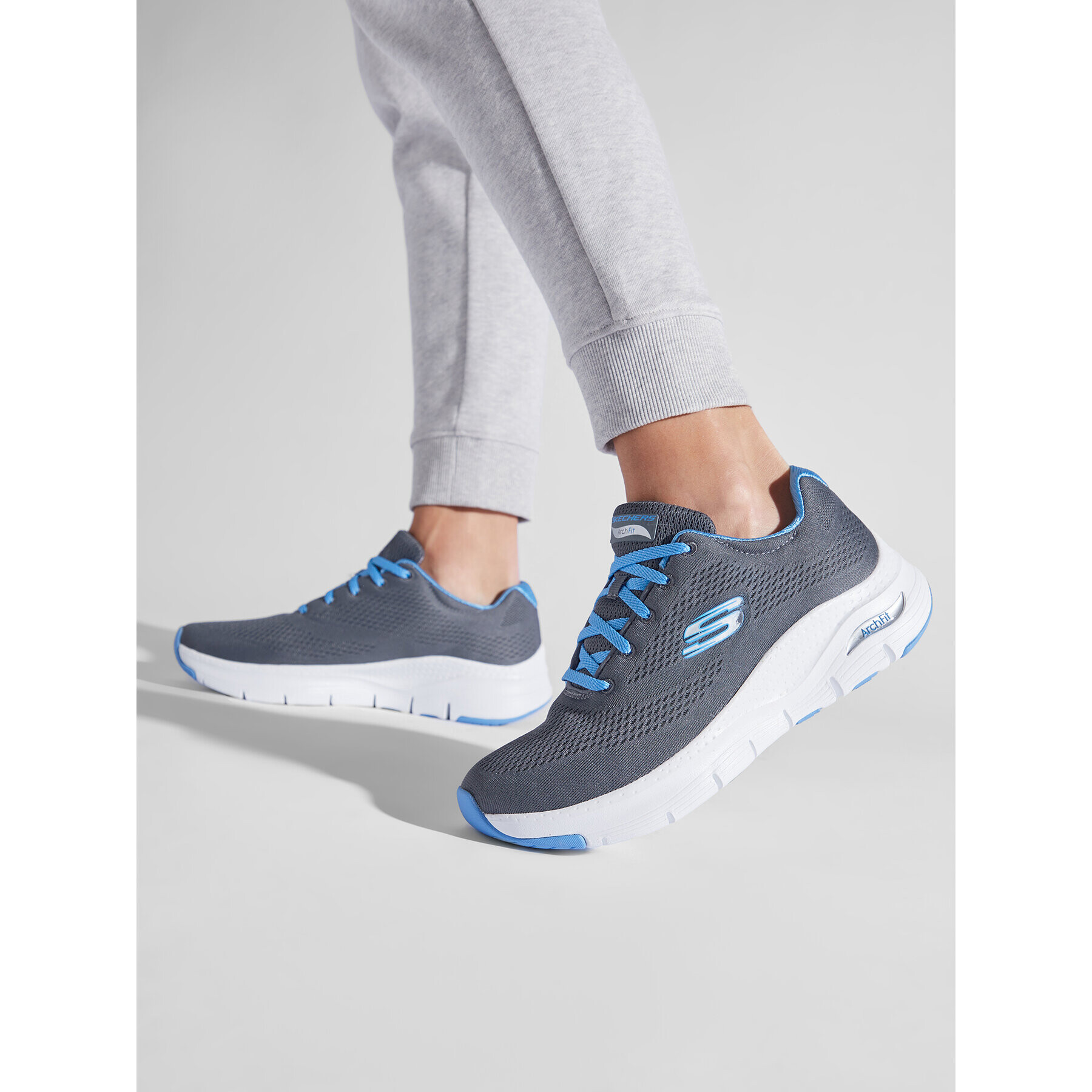 Skechers Sneakersy Big Appeal 149057/CCBL Sivá - Pepit.sk