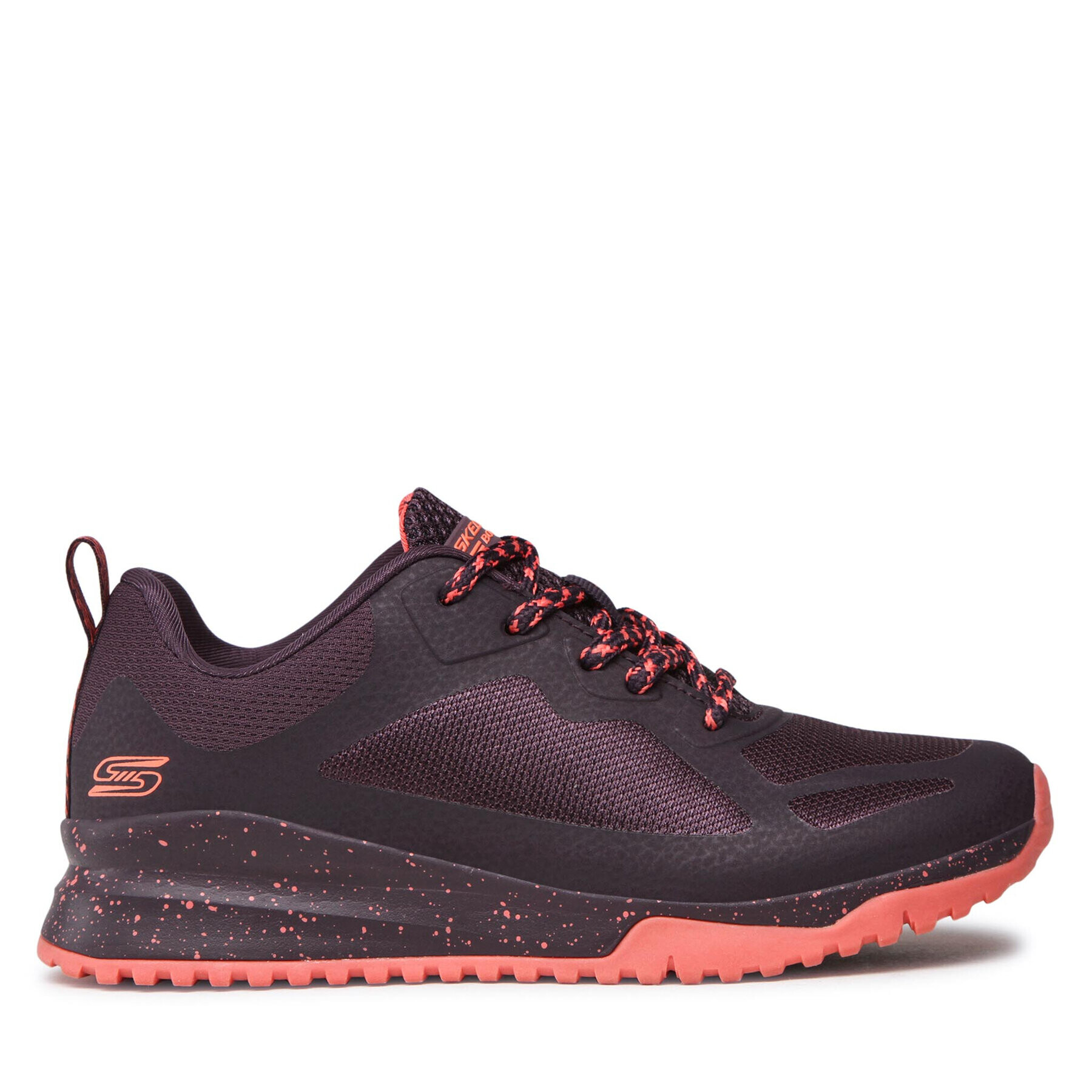 Skechers Sneakersy BOBS Star Flight 117186/PLUM Bordová - Pepit.sk