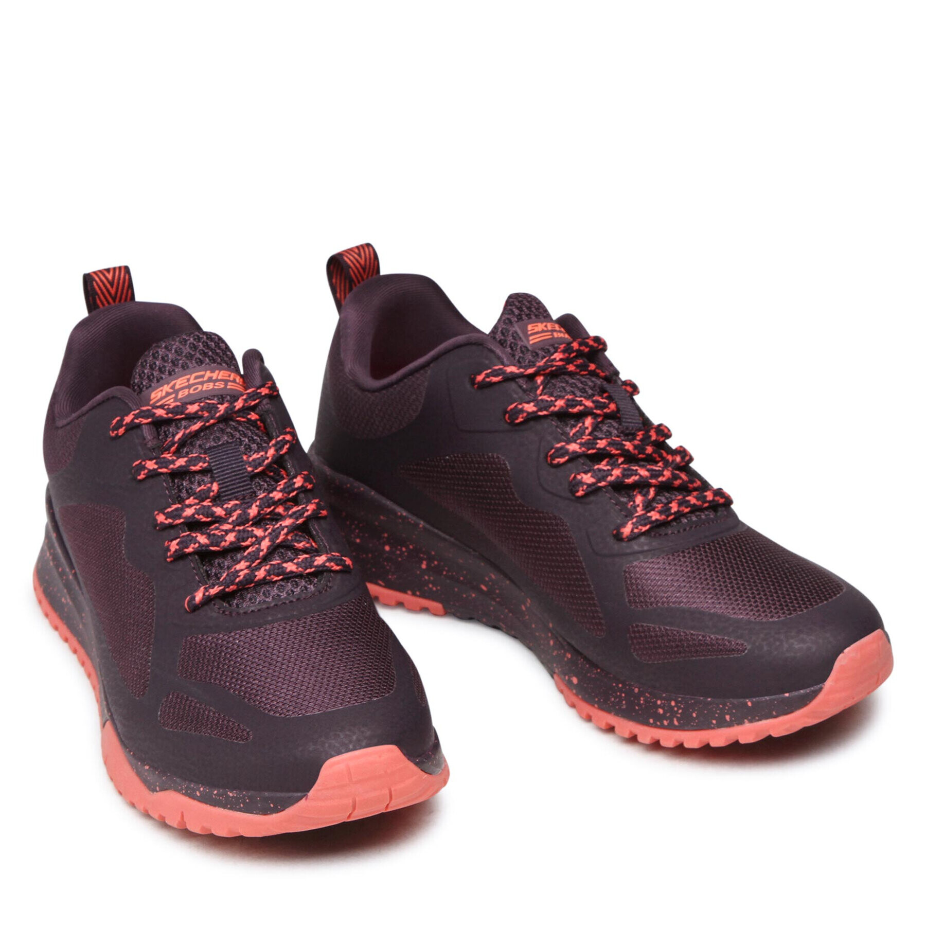 Skechers Sneakersy BOBS Star Flight 117186/PLUM Bordová - Pepit.sk