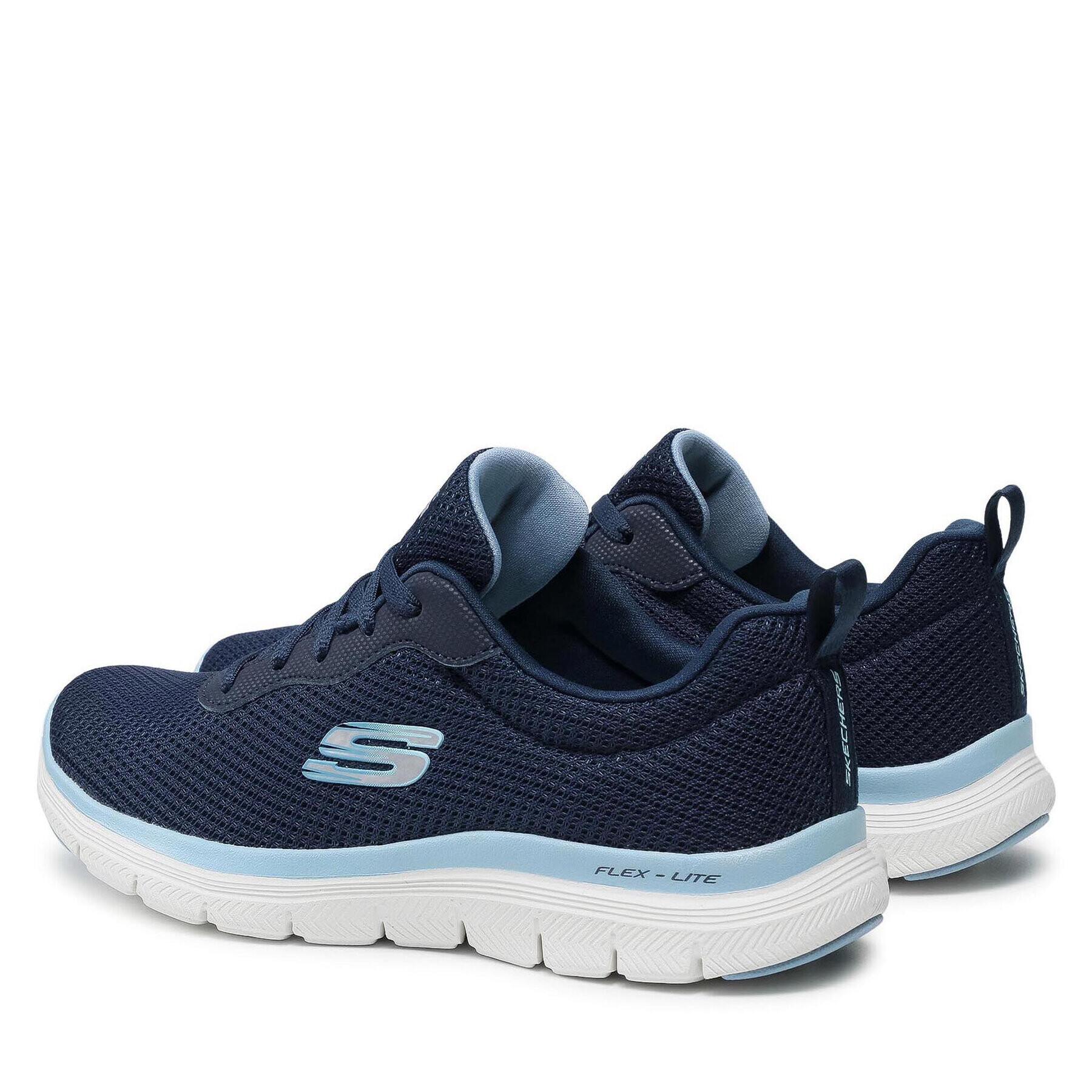 Skechers Sneakersy Brilliant View 149303/NVBL Tmavomodrá - Pepit.sk