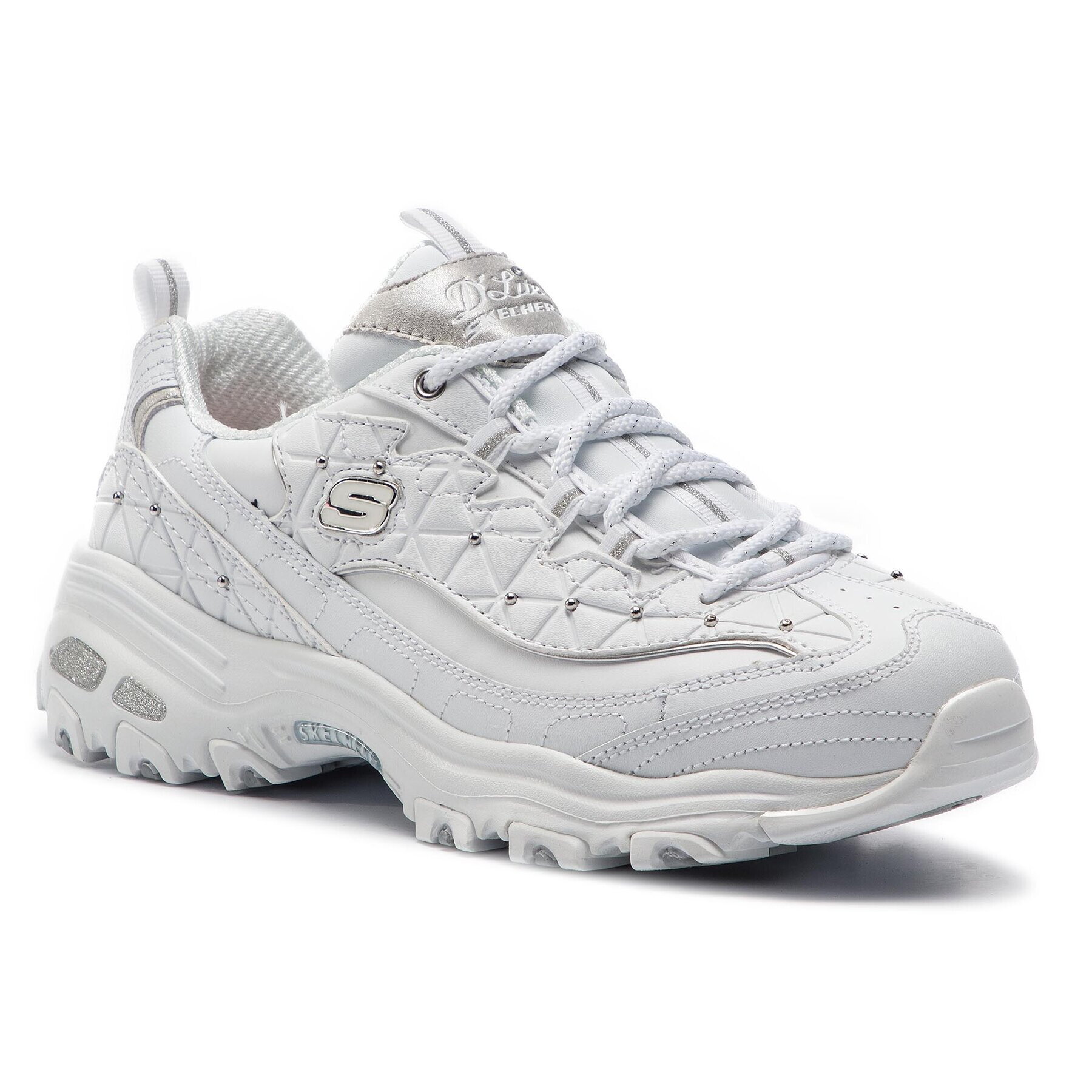 Skechers Sneakersy D'lites Glamour Feels 13087/WSL Biela - Pepit.sk