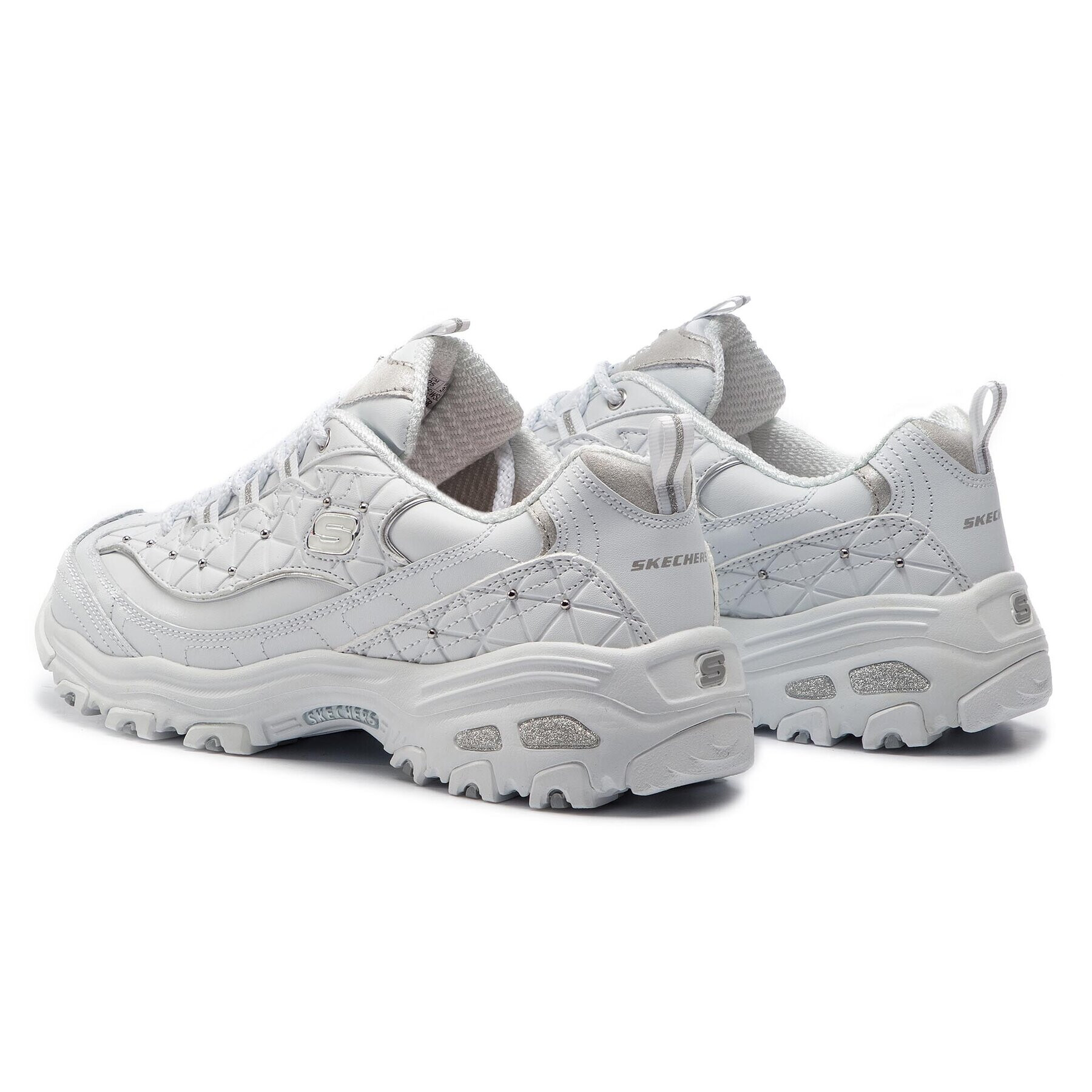 Skechers Sneakersy D'lites Glamour Feels 13087/WSL Biela - Pepit.sk