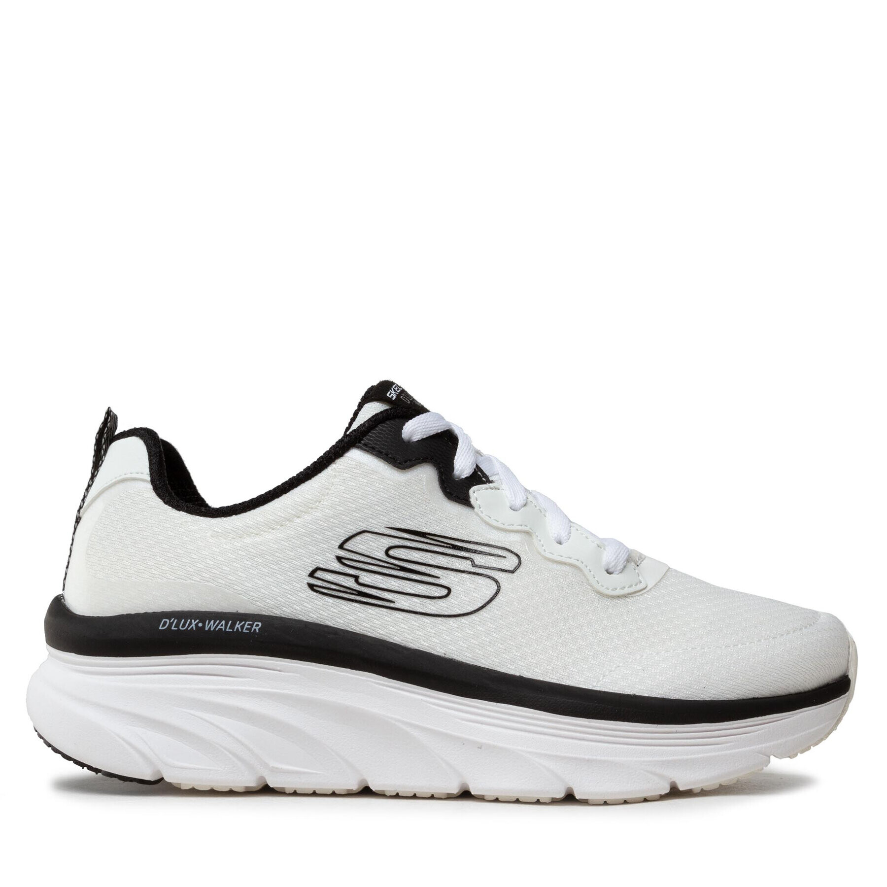 Skechers Sneakersy D'Lux Walker 149319/WBK Biela - Pepit.sk