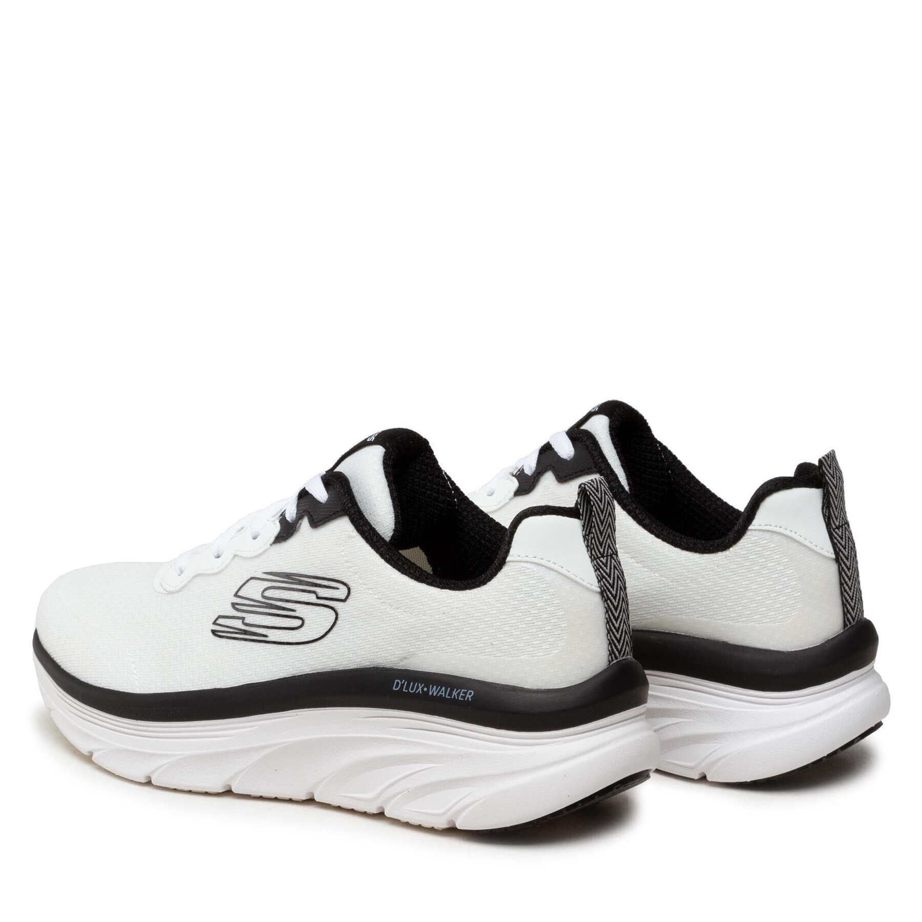 Skechers Sneakersy D'Lux Walker 149319/WBK Biela - Pepit.sk