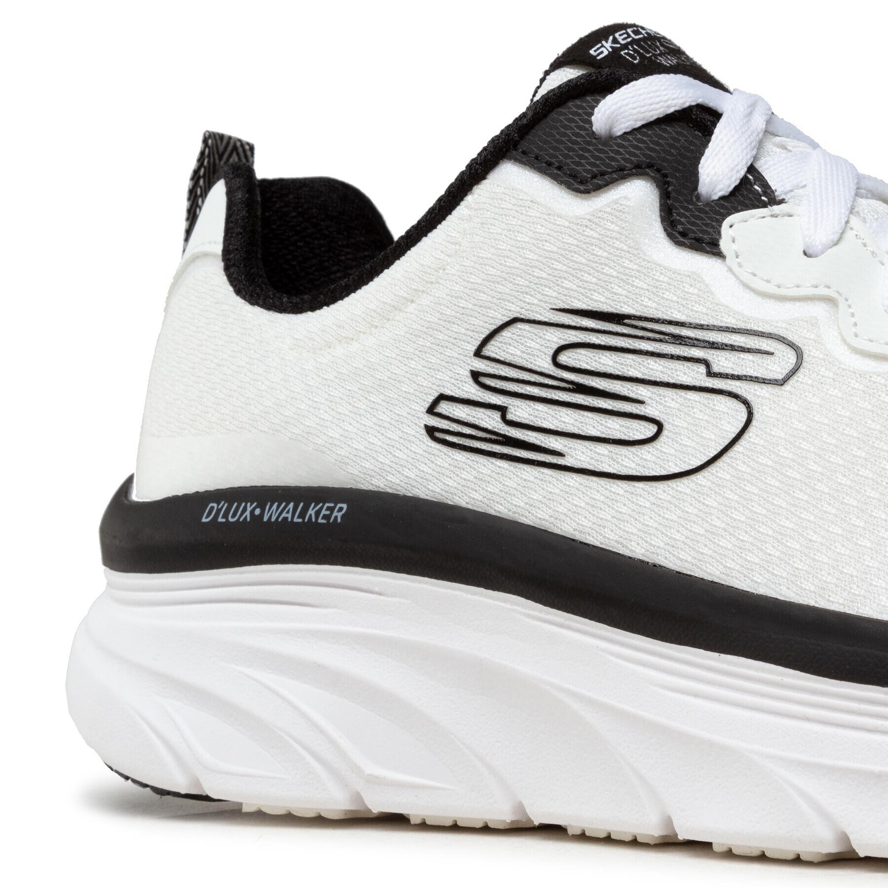 Skechers Sneakersy D'Lux Walker 149319/WBK Biela - Pepit.sk