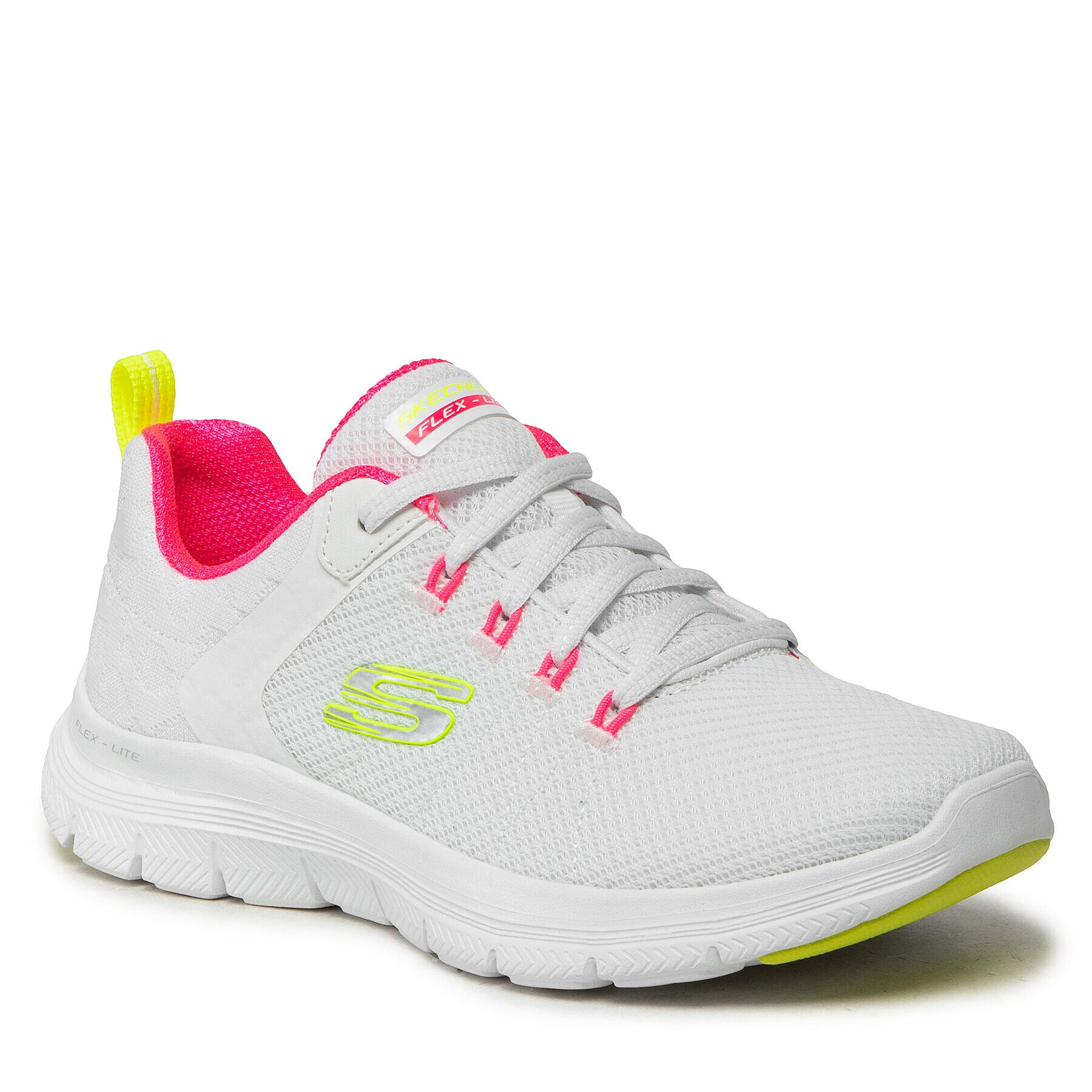 Skechers Sneakersy Elegant Ways 149580/WMLT Biela - Pepit.sk