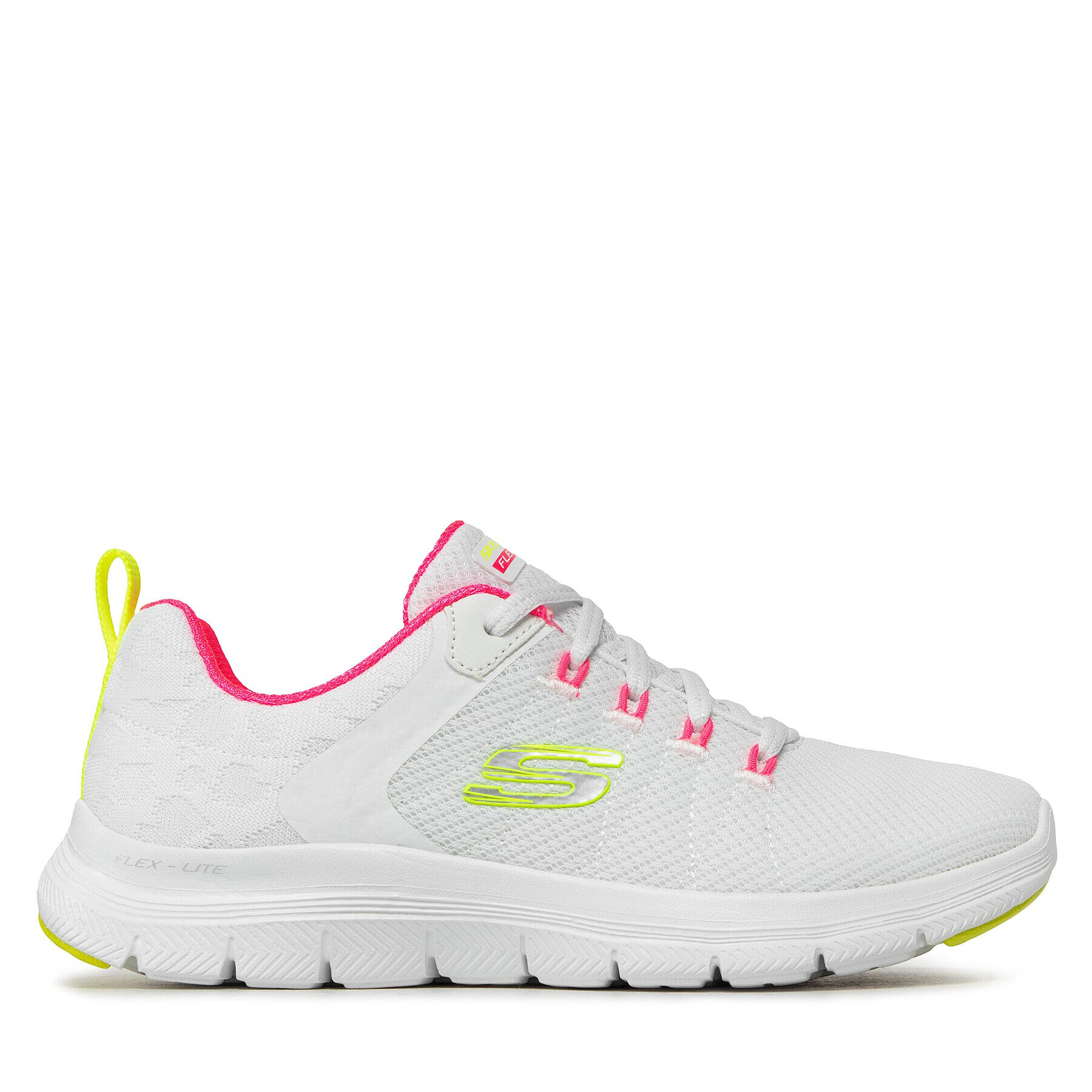 Skechers Sneakersy Elegant Ways 149580/WMLT Biela - Pepit.sk