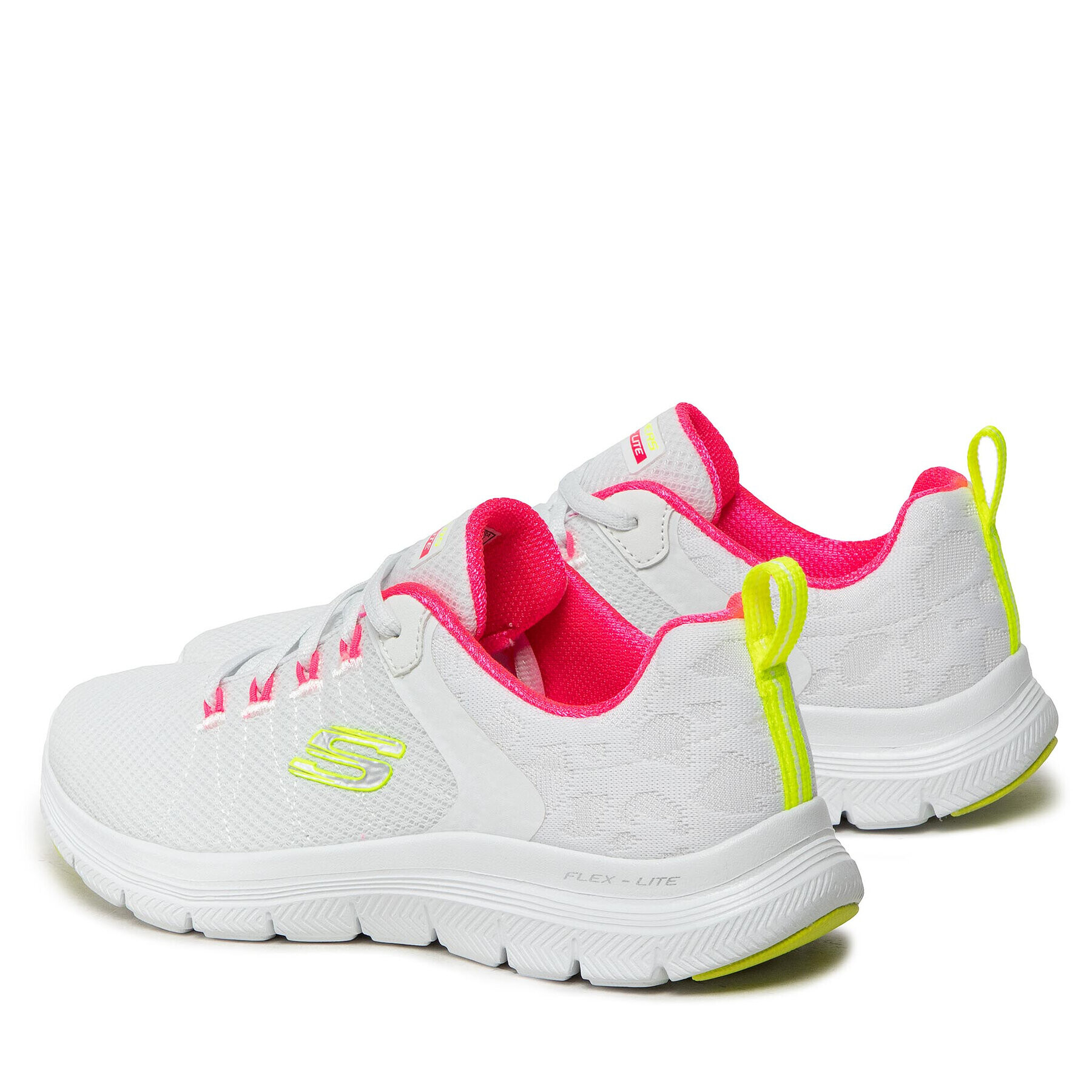 Skechers Sneakersy Elegant Ways 149580/WMLT Biela - Pepit.sk