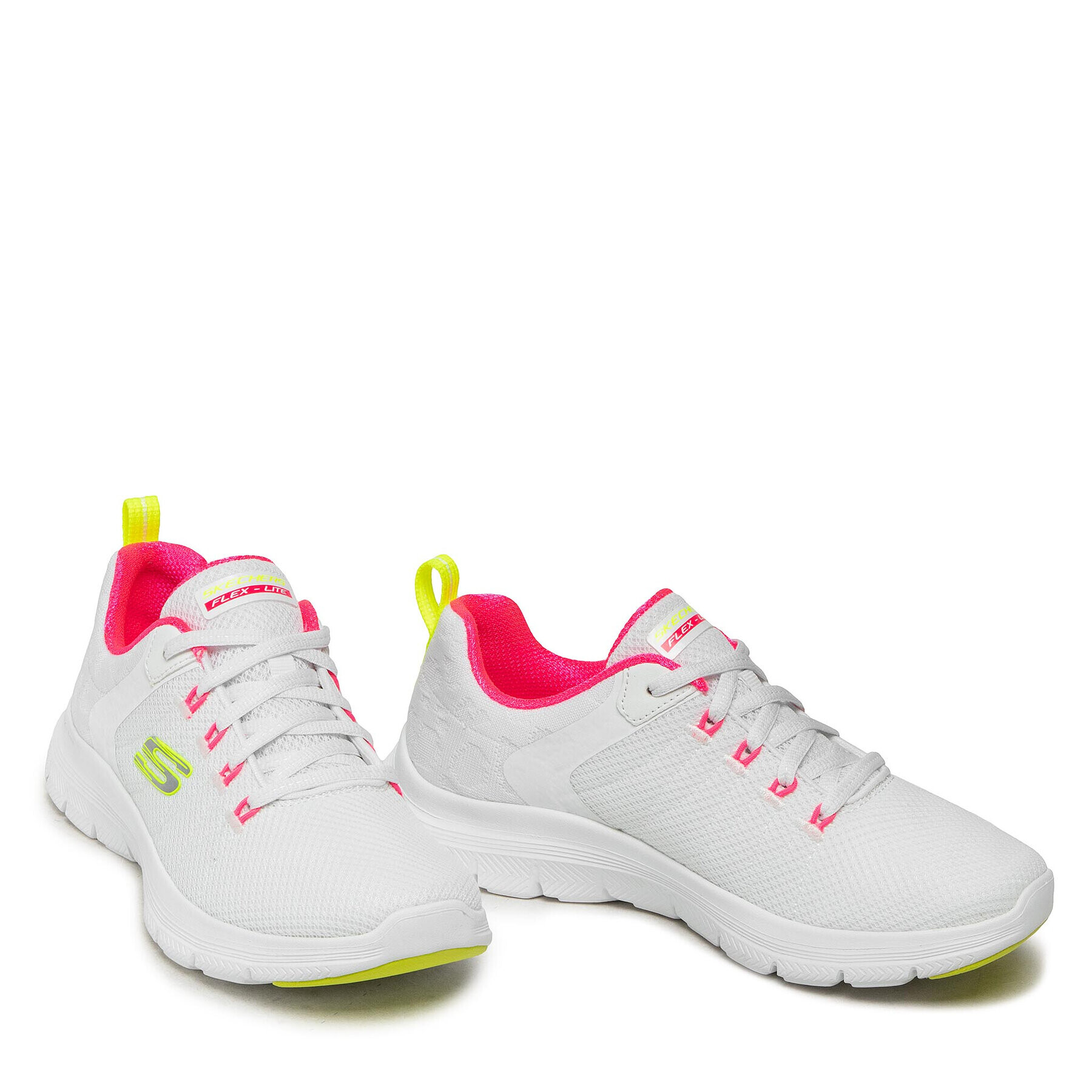 Skechers Sneakersy Elegant Ways 149580/WMLT Biela - Pepit.sk