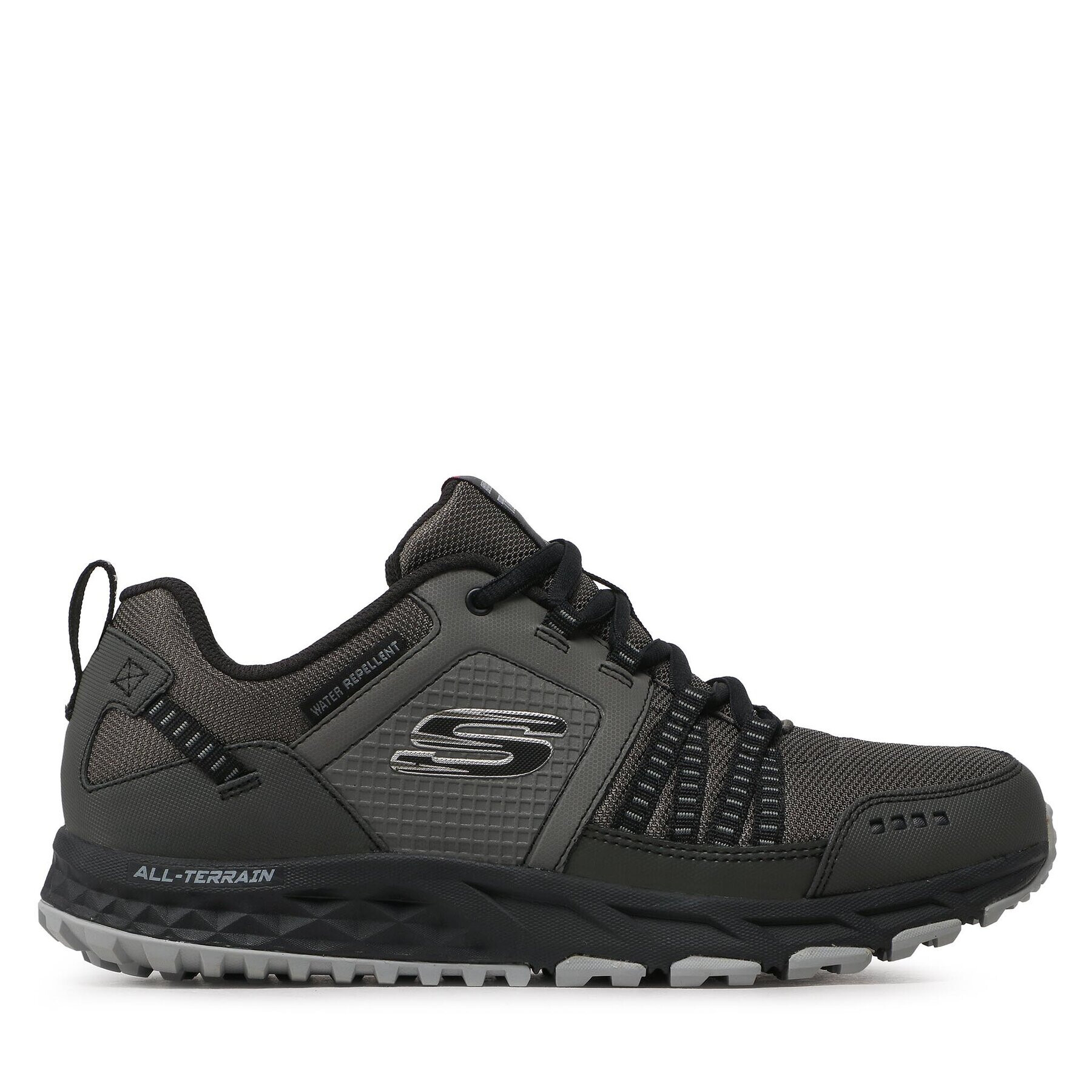 Skechers Sneakersy Escape Plan 51591/CCBK Sivá - Pepit.sk