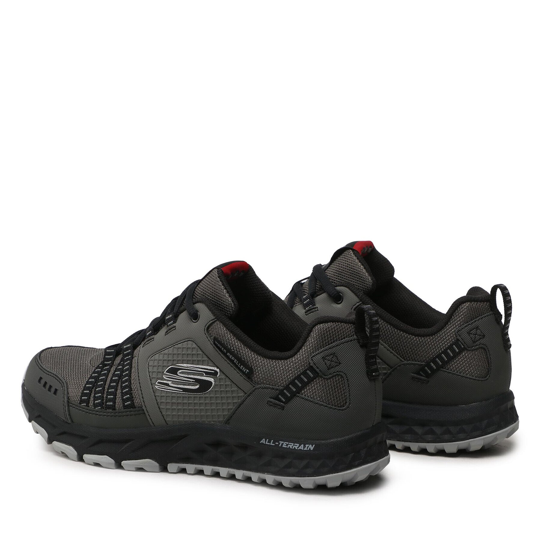 Skechers Sneakersy Escape Plan 51591/CCBK Sivá - Pepit.sk