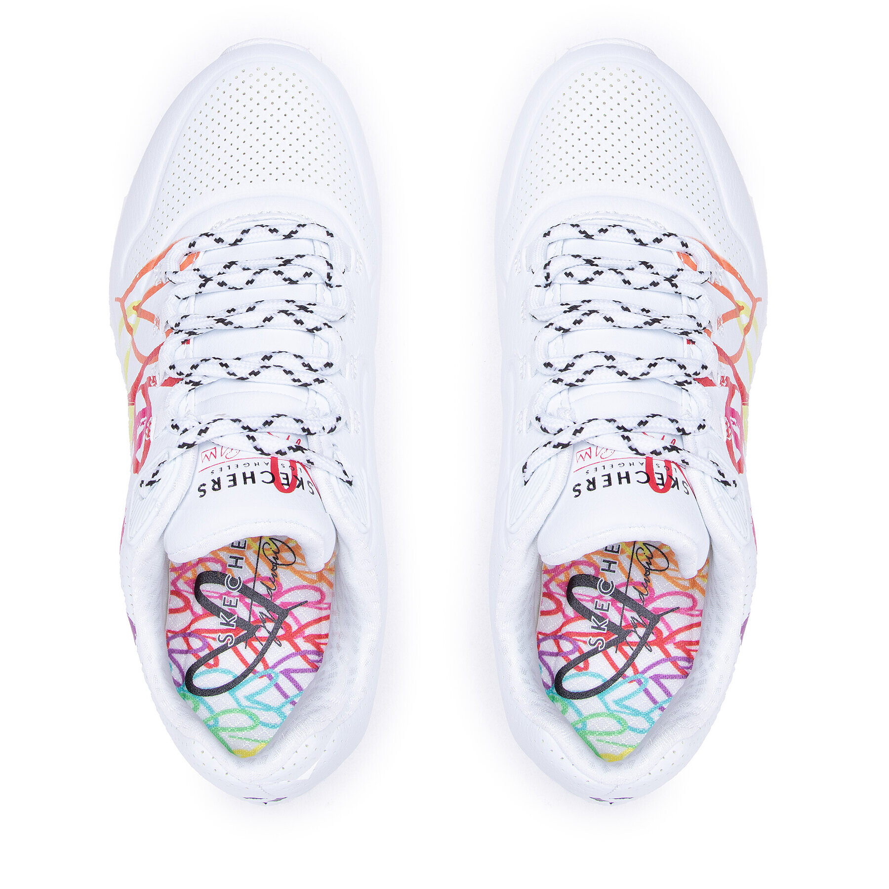 Skechers Sneakersy Floating Love 155521/WHT Biela - Pepit.sk