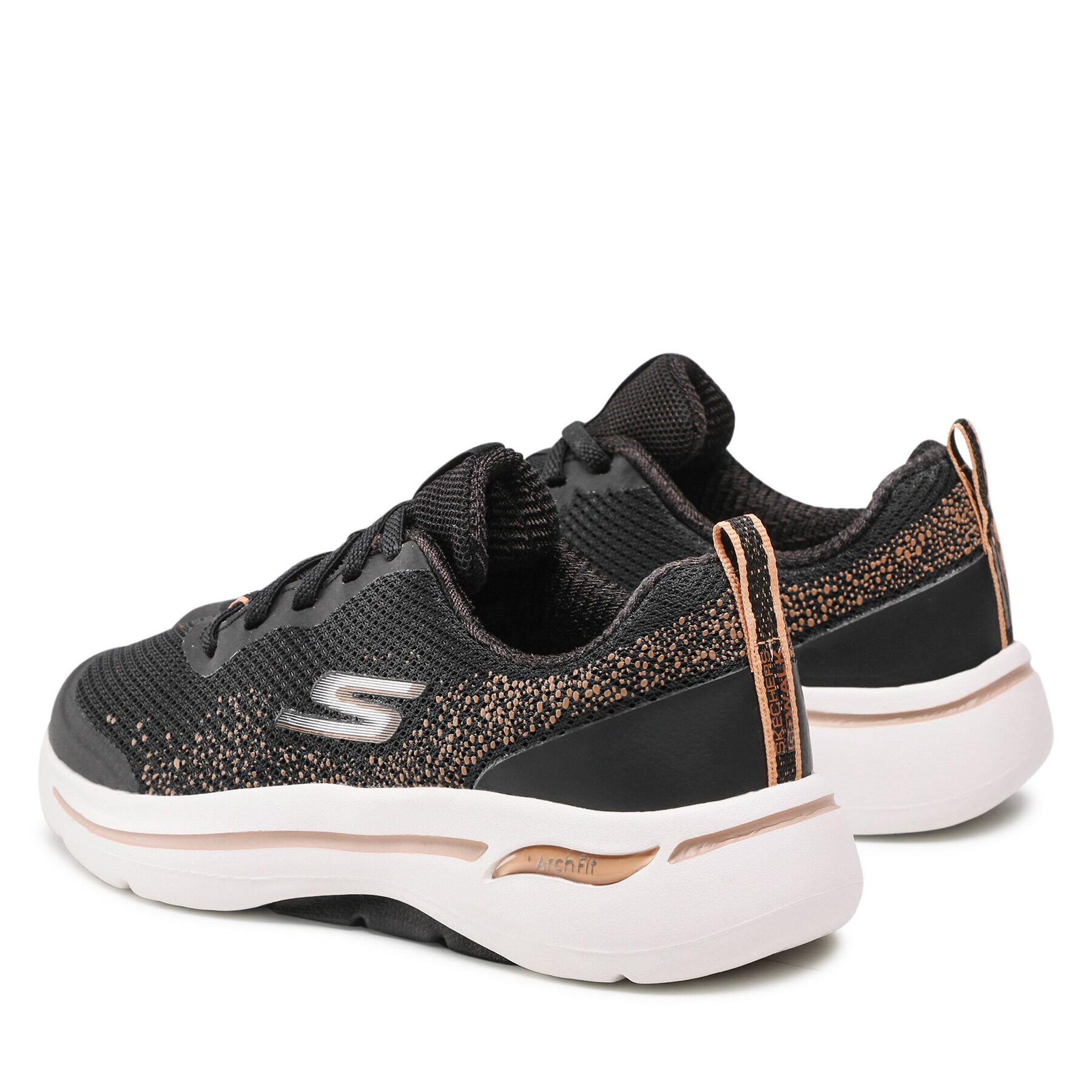 Skechers Sneakersy Flying Stars 124486/BKGD Čierna - Pepit.sk