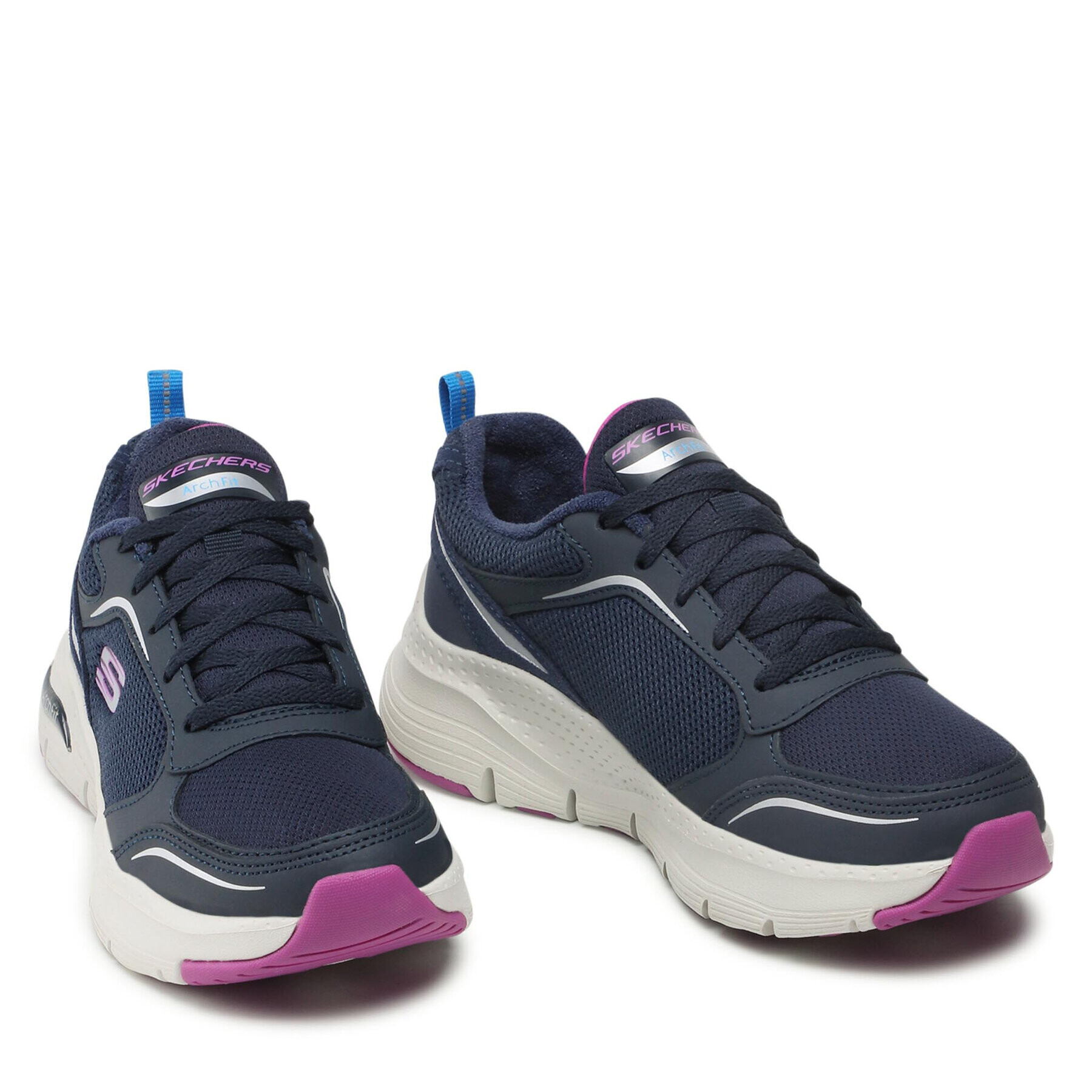 Skechers Sneakersy Gentle Stride 149413/NVPR Tmavomodrá - Pepit.sk