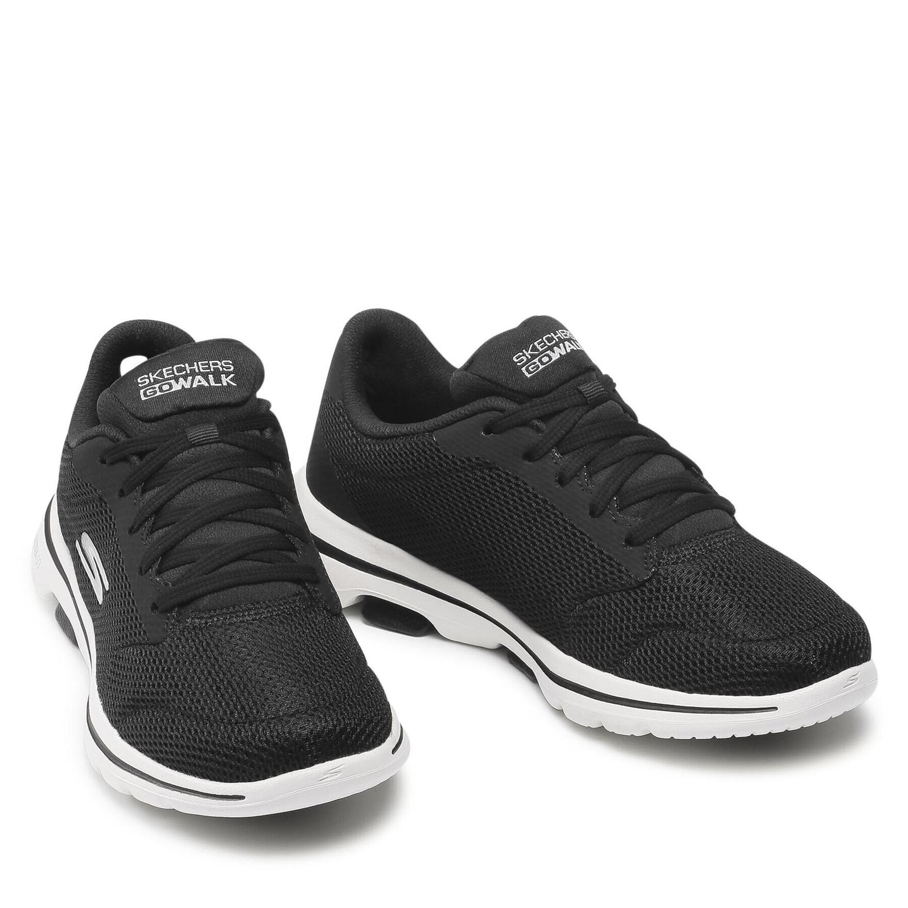 Skechers Sneakersy Go Walk 5 15902W/BKW Čierna - Pepit.sk