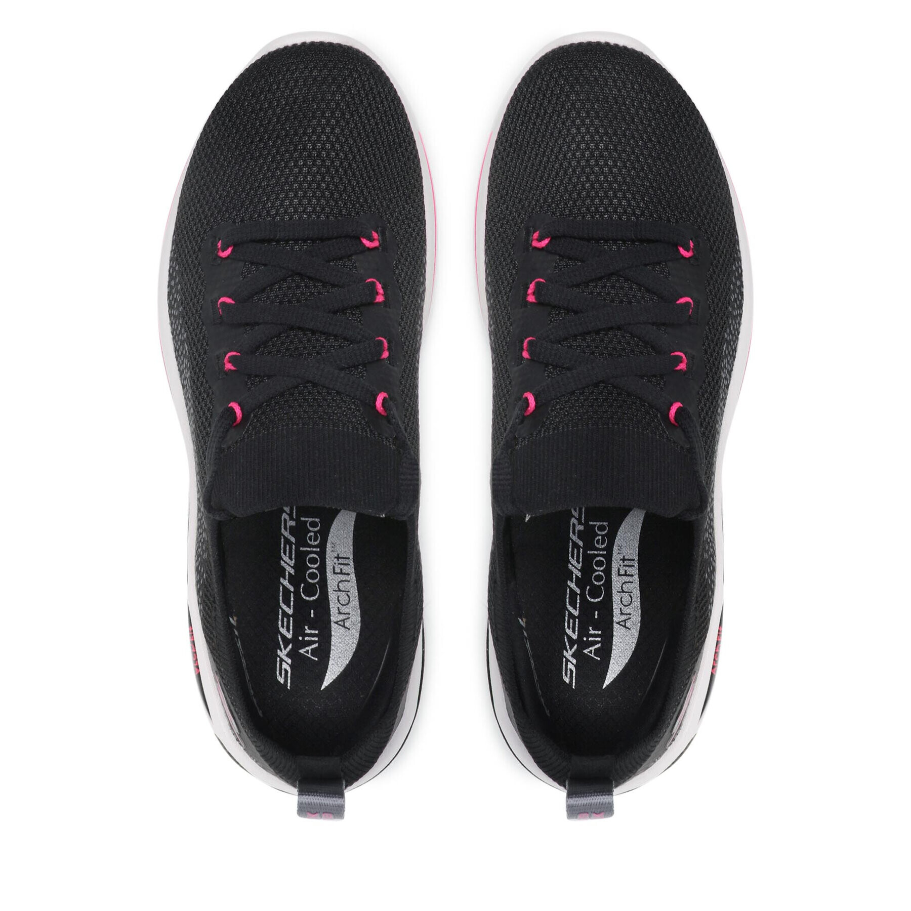 Skechers Sneakersy Go Walk Arch Fit 124863/BKHP Čierna - Pepit.sk