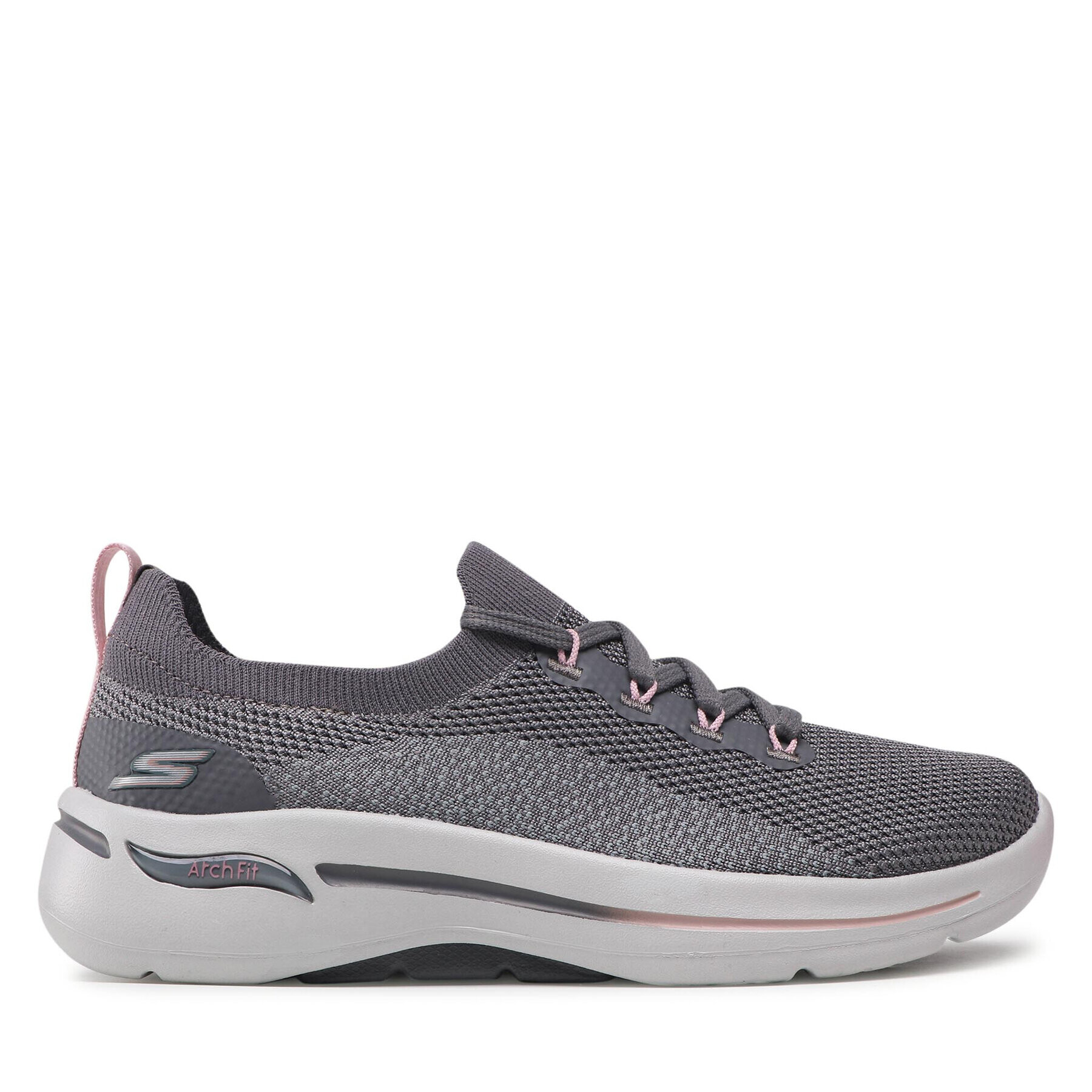 Skechers Sneakersy Go Walk Arch Fit 124863/GYPK Sivá - Pepit.sk