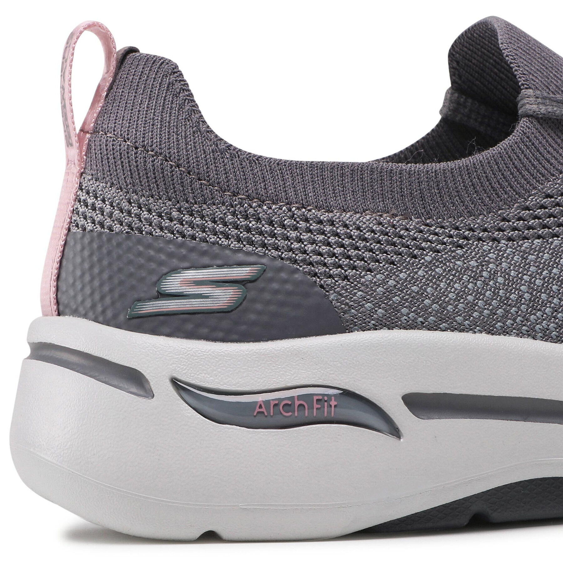 Skechers Sneakersy Go Walk Arch Fit 124863/GYPK Sivá - Pepit.sk