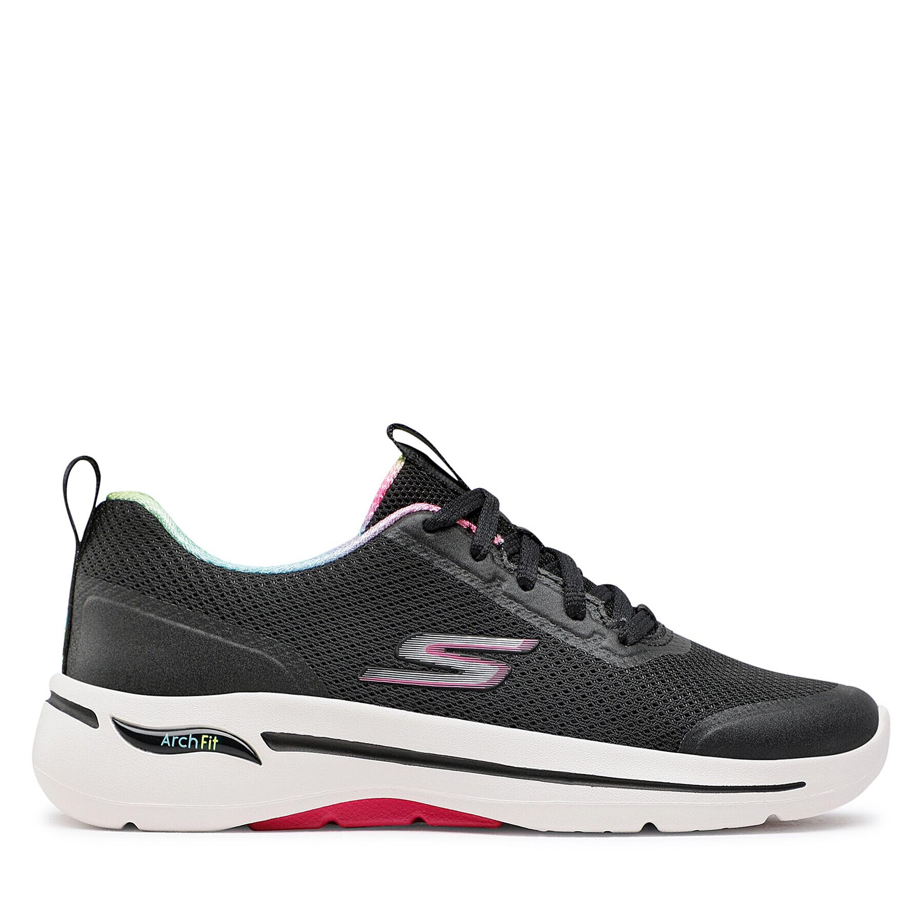 Skechers Sneakersy Go Walk Arch Fit 124868/BKHP Čierna - Pepit.sk