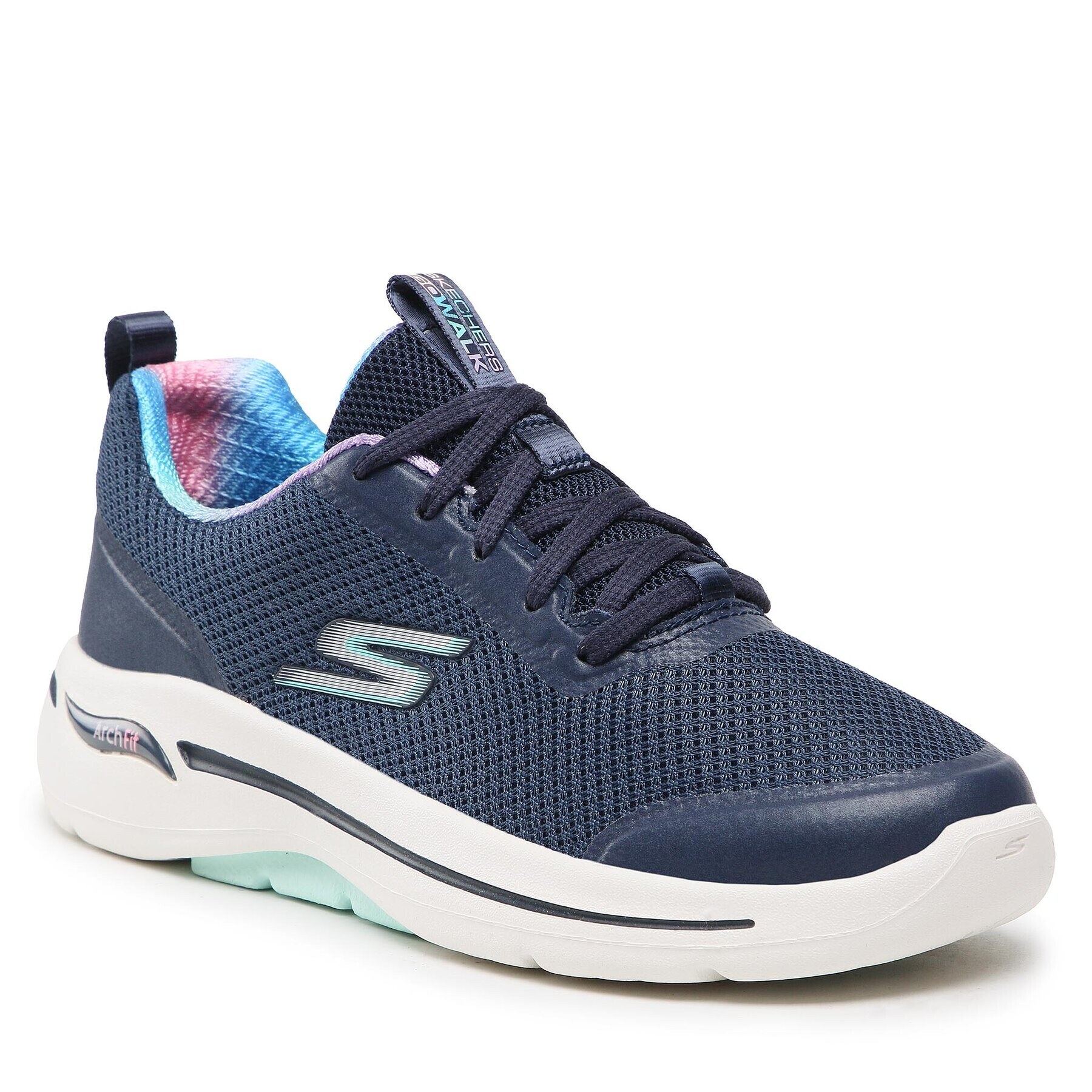 Skechers Sneakersy Go Walk Arch Fit 124868/NVTQ Tmavomodrá - Pepit.sk