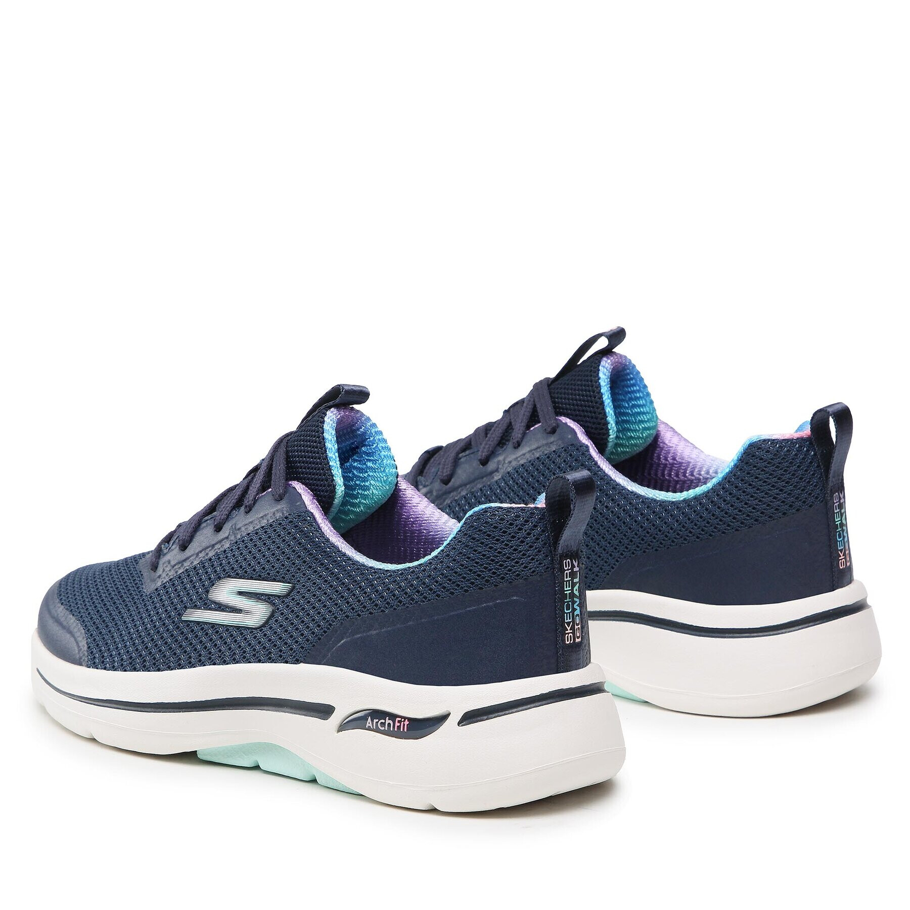 Skechers Sneakersy Go Walk Arch Fit 124868/NVTQ Tmavomodrá - Pepit.sk