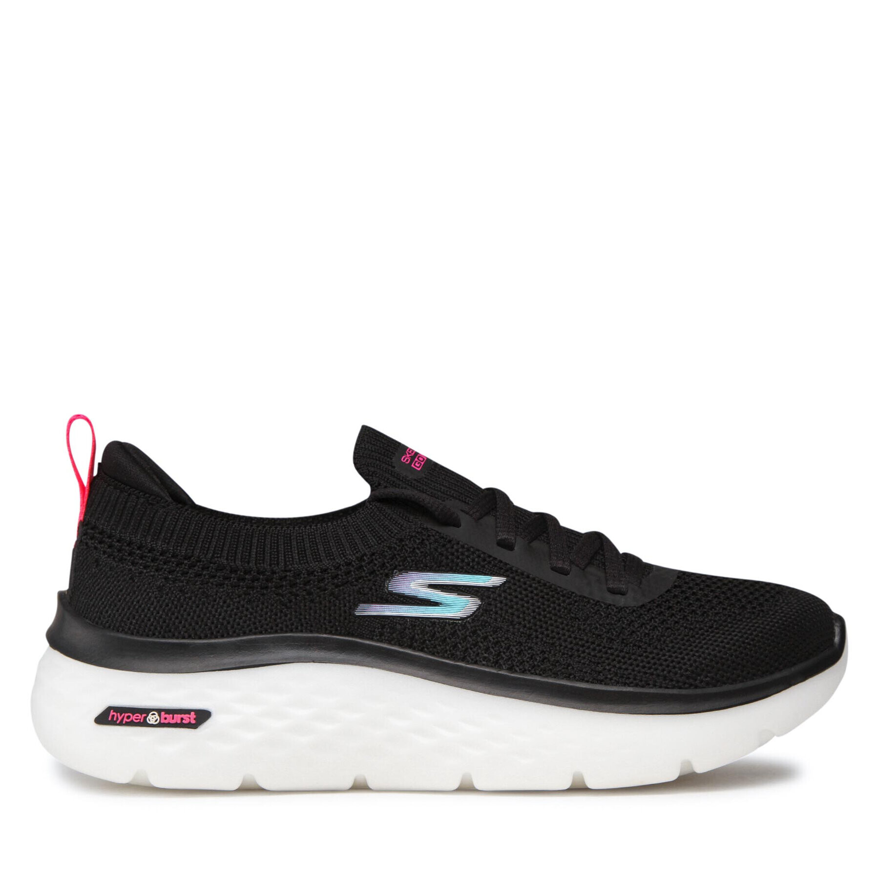 Skechers Sneakersy Go Walk Hyper Burst 124585/BKMT Čierna - Pepit.sk