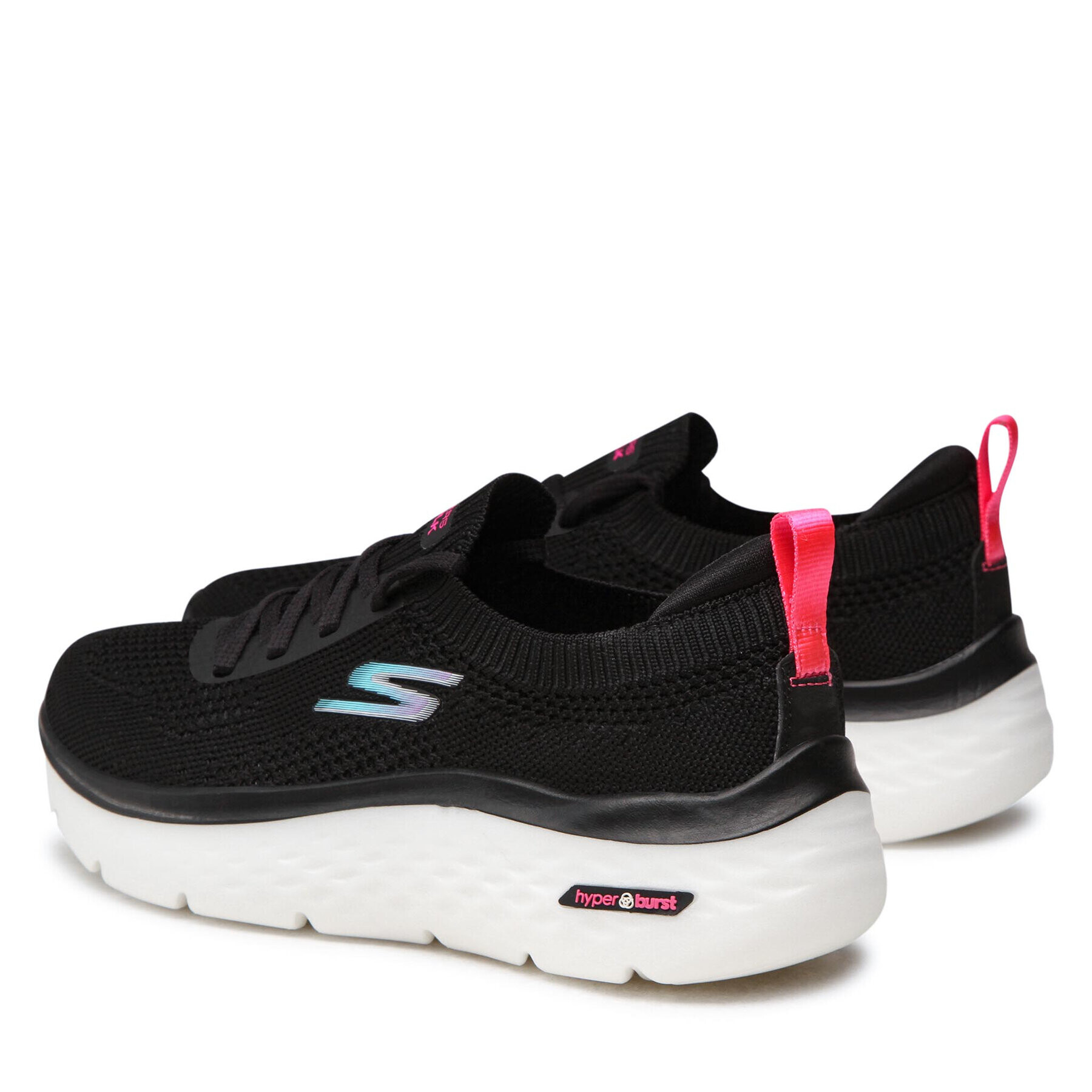 Skechers Sneakersy Go Walk Hyper Burst 124585/BKMT Čierna - Pepit.sk