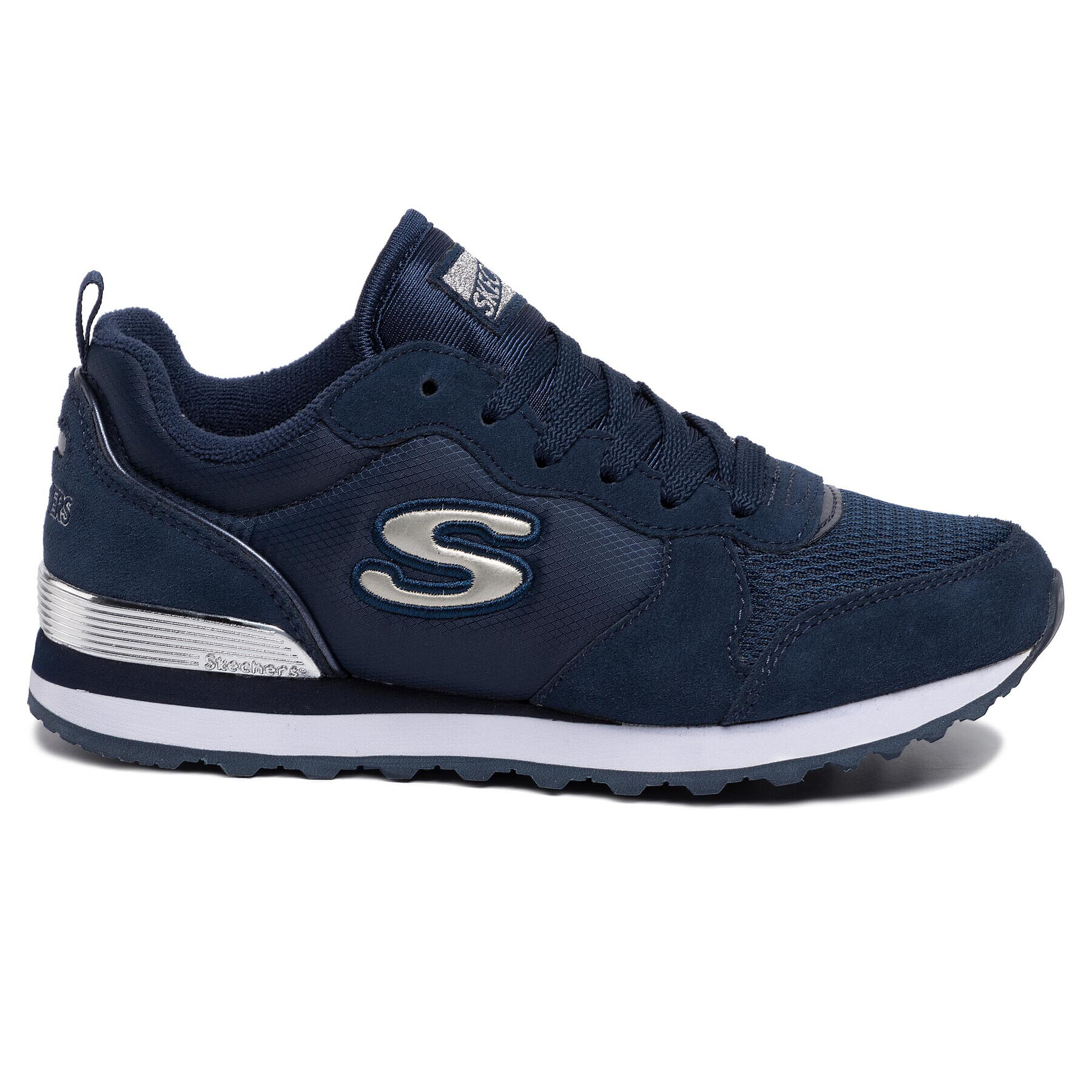 Skechers Sneakersy Goldn Gurl 111/NVY Tmavomodrá - Pepit.sk