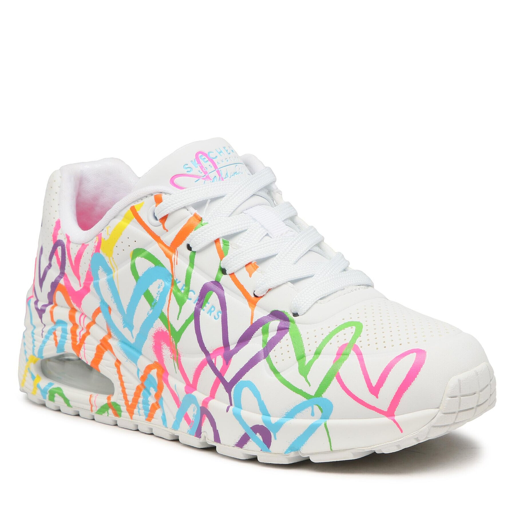 Skechers Sneakersy Highlight Love 177981/WMLT Biela - Pepit.sk