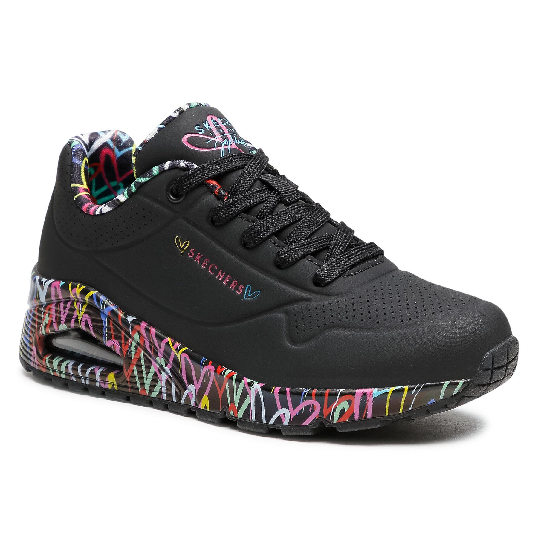 Skechers Sneakersy Loving Love 155506/BBK Čierna - Pepit.sk