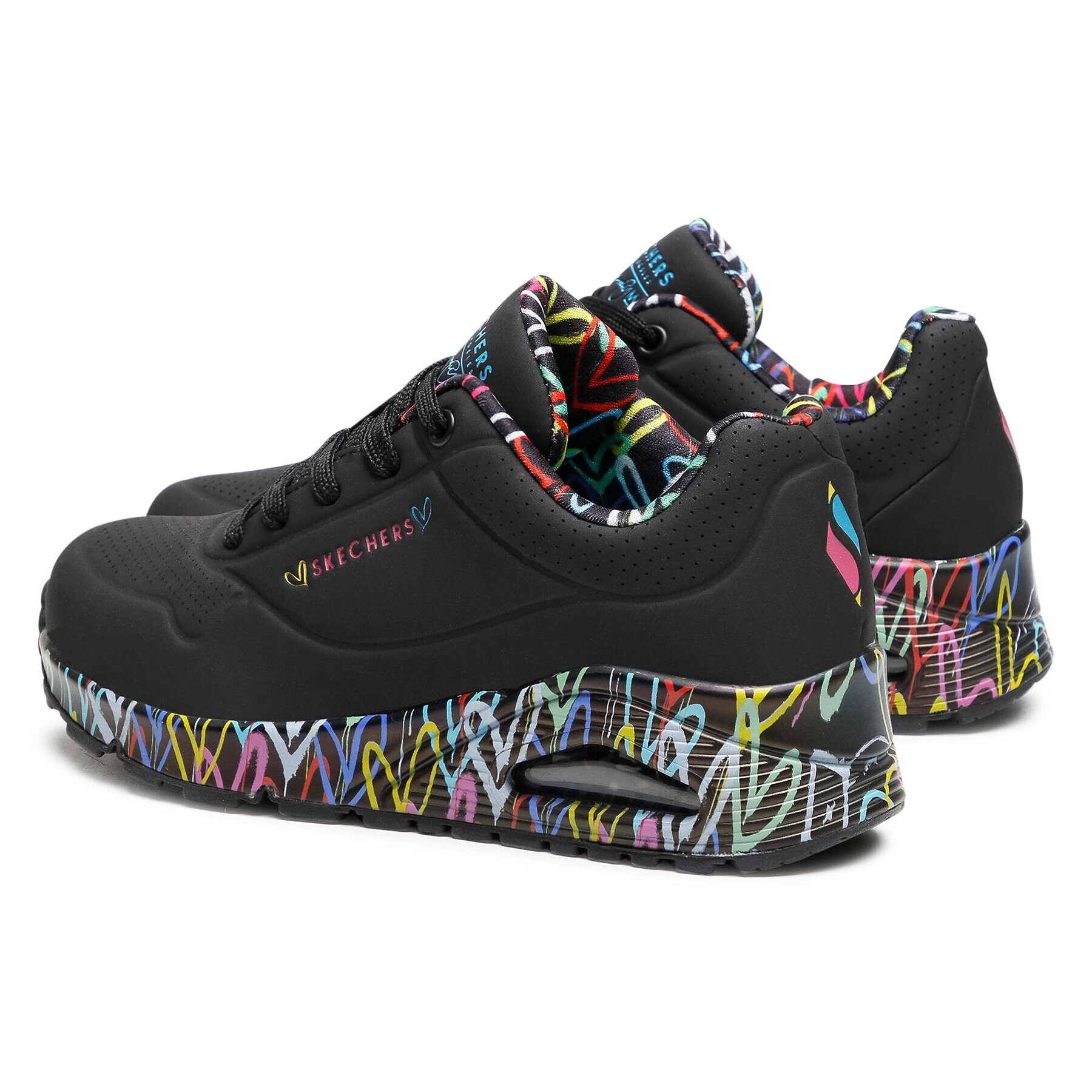 Skechers Sneakersy Loving Love 155506/BBK Čierna - Pepit.sk