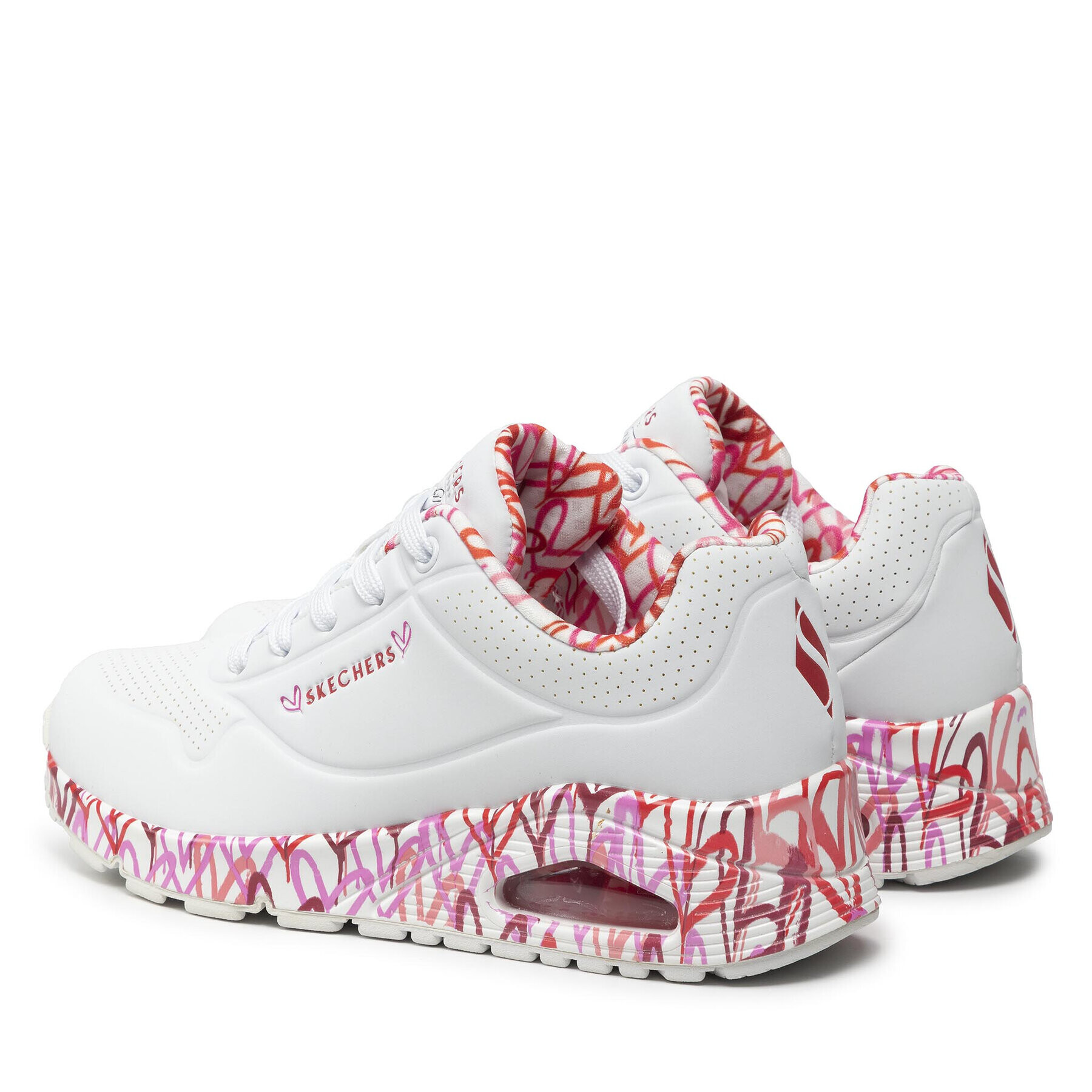 Skechers Sneakersy Loving Love 155506/WRPK Biela - Pepit.sk