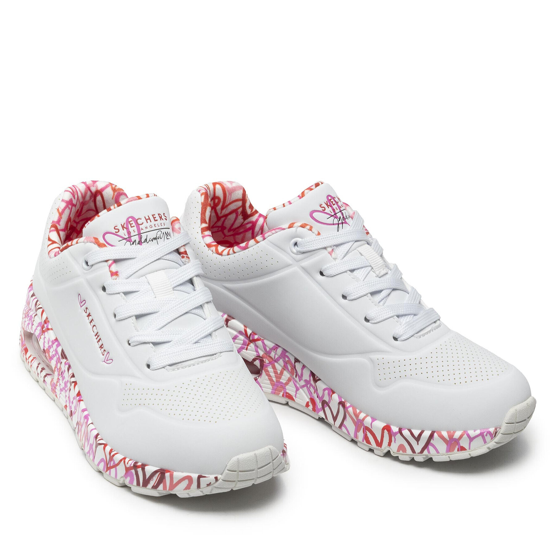 Skechers Sneakersy Loving Love 155506/WRPK Biela - Pepit.sk