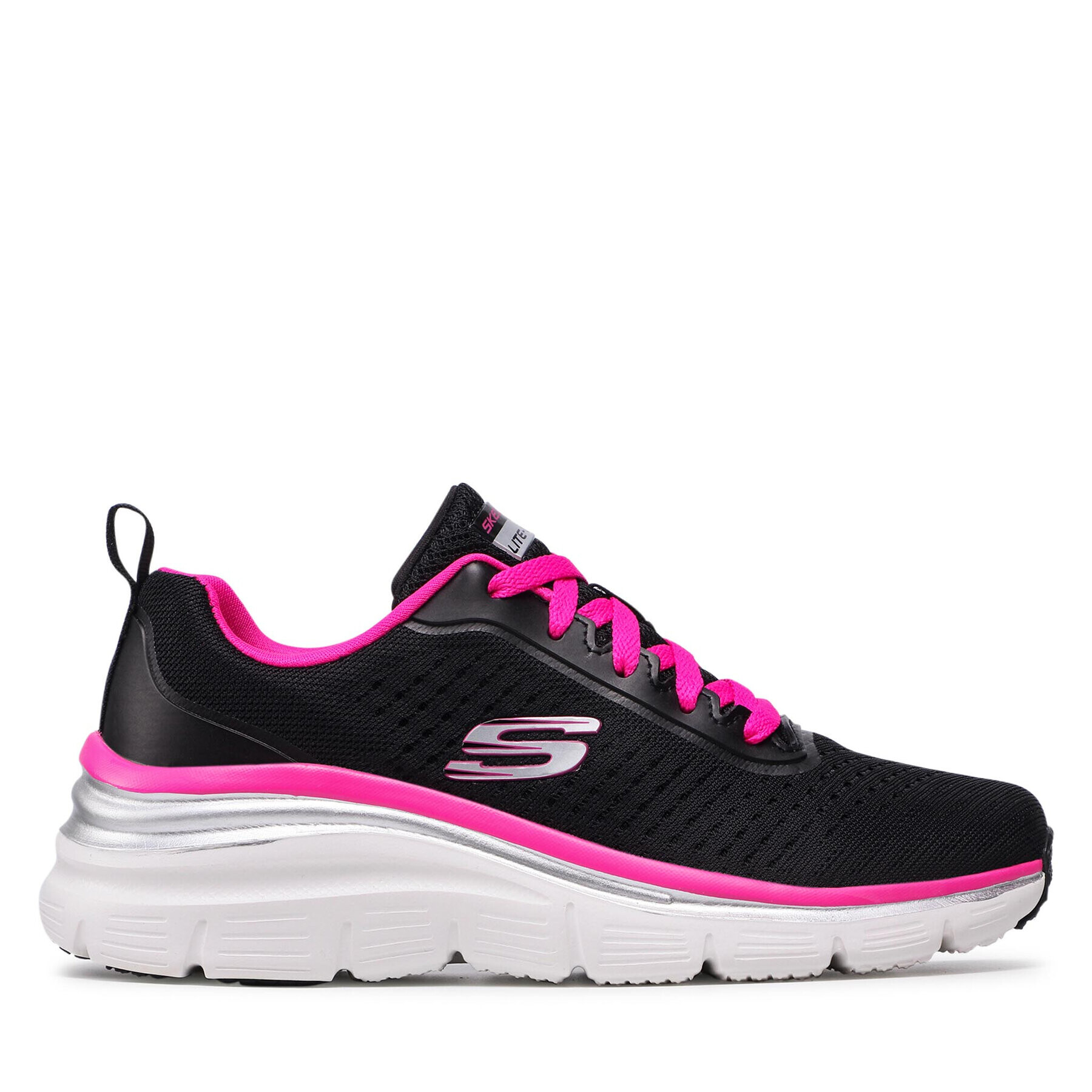 Skechers Sneakersy Make Moves 149277/BKHP Čierna - Pepit.sk