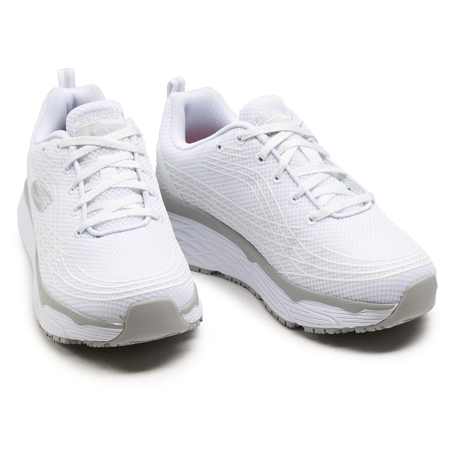 Skechers Sneakersy Max Cushioning Elite Sr 108016/WHT Biela - Pepit.sk