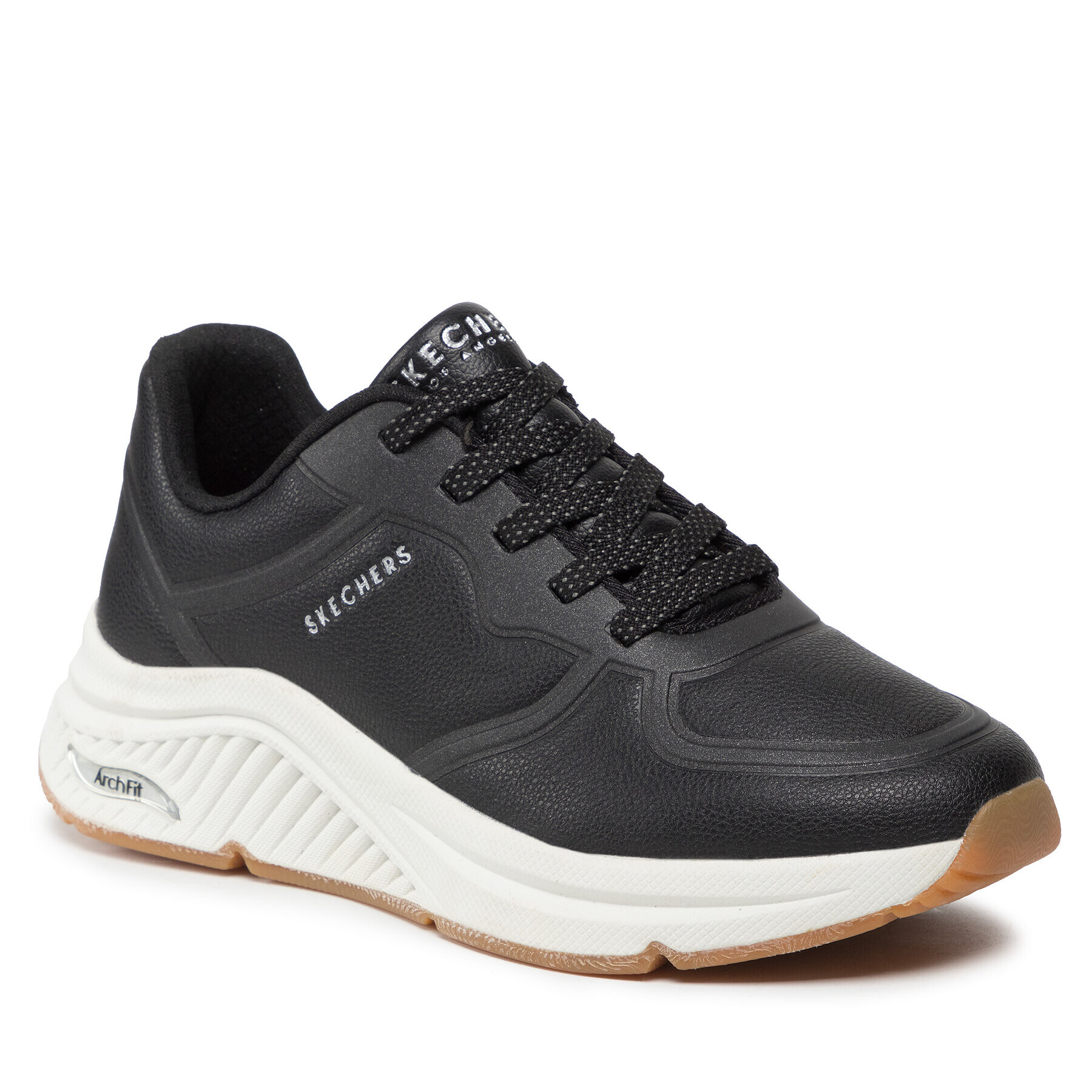 Skechers Sneakersy Mile Makers 155570/BLK Čierna - Pepit.sk