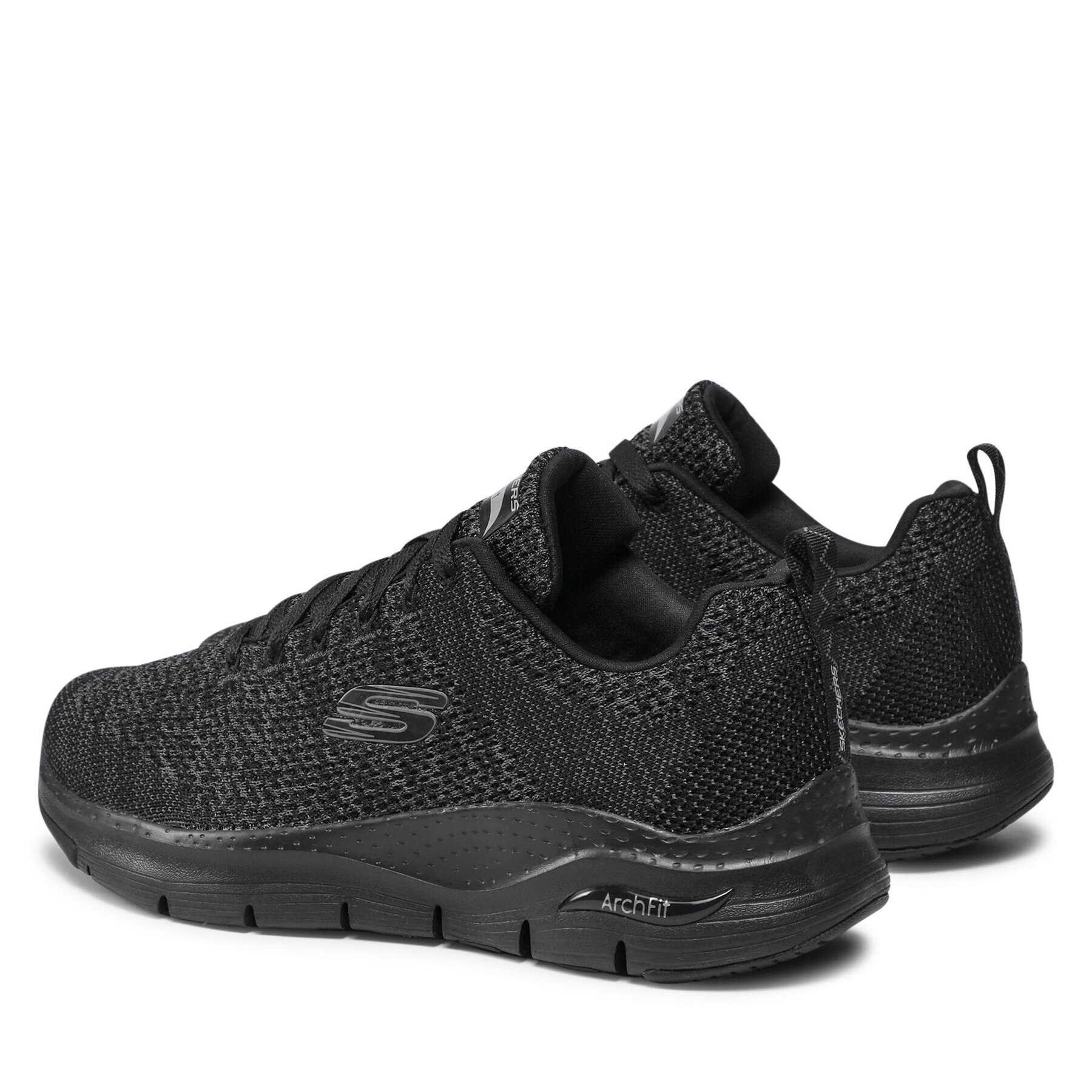 Skechers Sneakersy Paradyme 232041/BBK Čierna - Pepit.sk