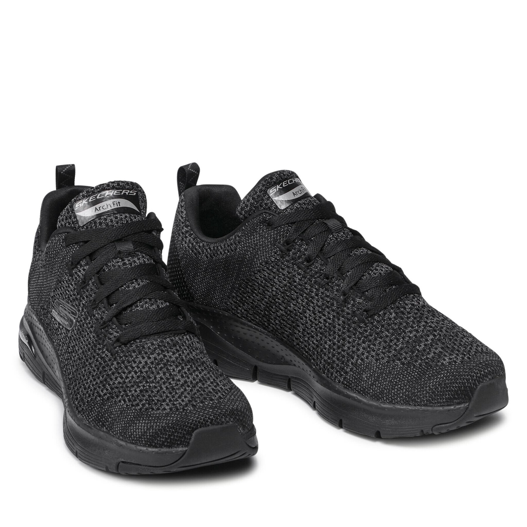 Skechers Sneakersy Paradyme 232041/BBK Čierna - Pepit.sk