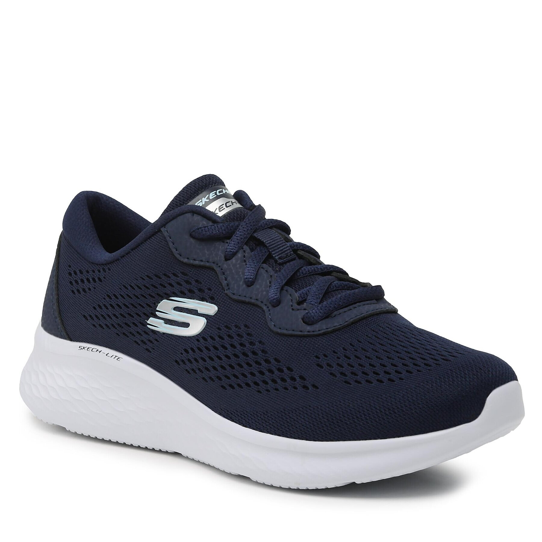 Skechers Sneakersy Perfect Time 149991/NVY Tmavomodrá - Pepit.sk