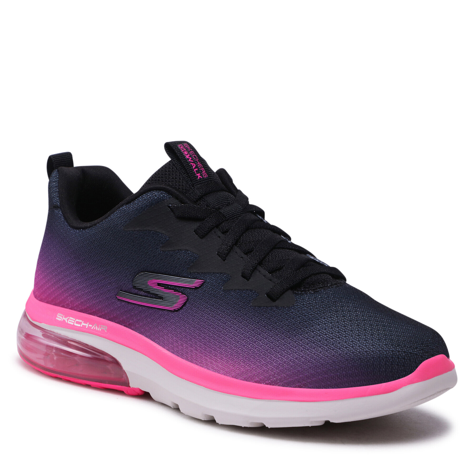 Skechers Sneakersy Quick Breeze 124348/BKHP Fialová - Pepit.sk