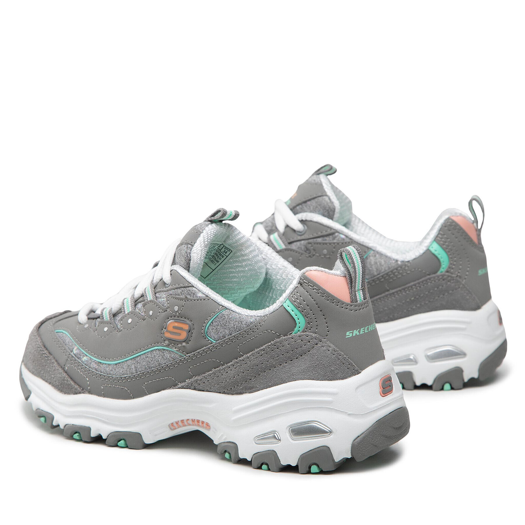 Skechers Sneakersy Sparkling Rain 149060/GYMN Čierna - Pepit.sk