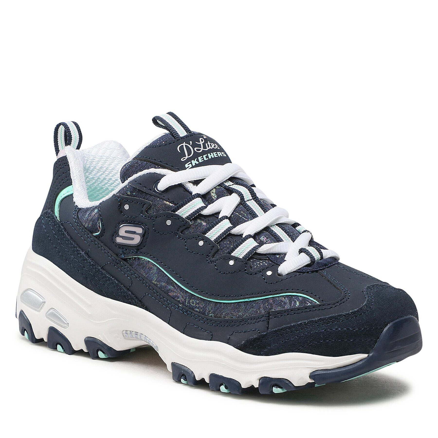 Skechers Sneakersy Sparkling Rain 149060/NVAQ Tmavomodrá - Pepit.sk