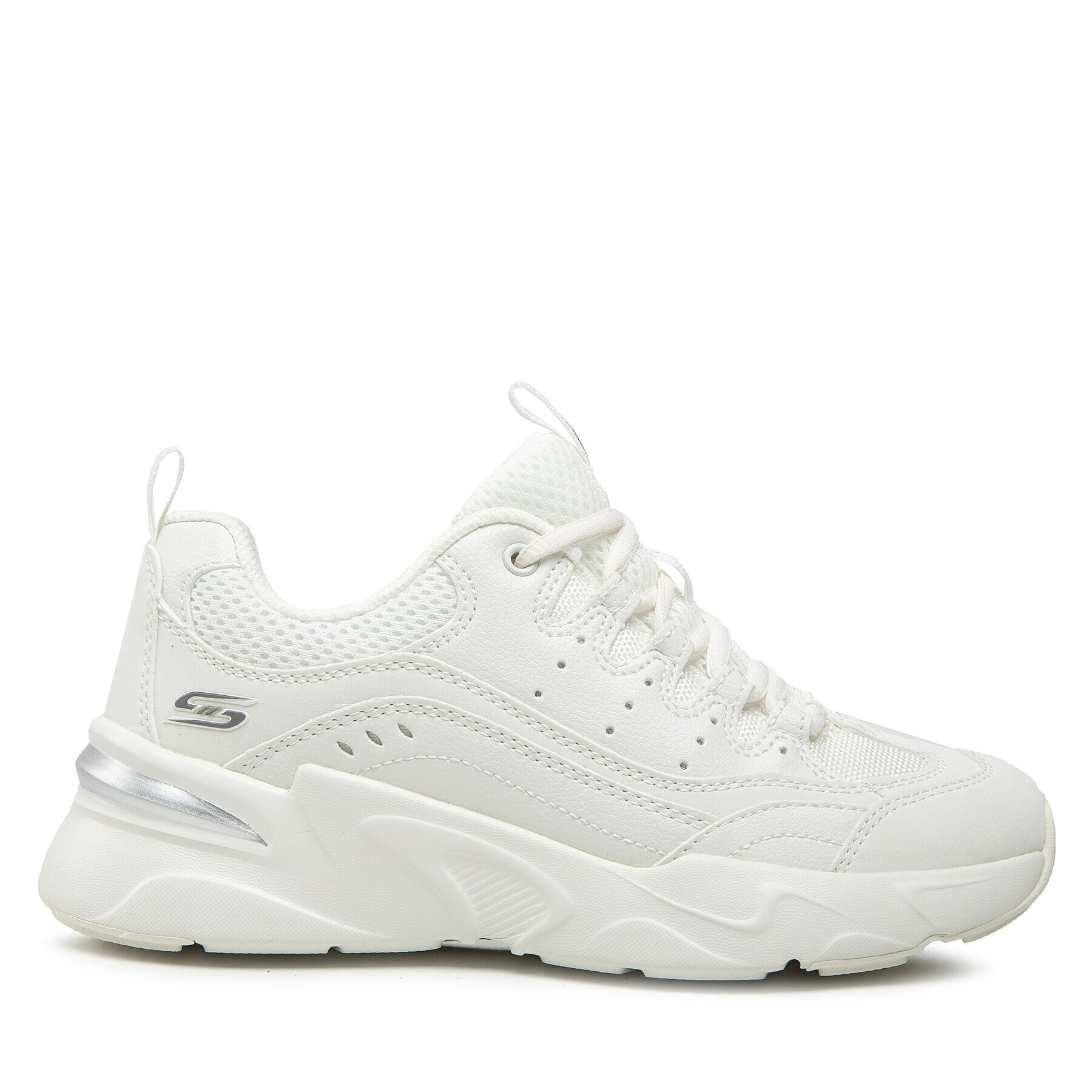 Skechers Sneakersy Star Strikez 117355/OFWT Biela - Pepit.sk