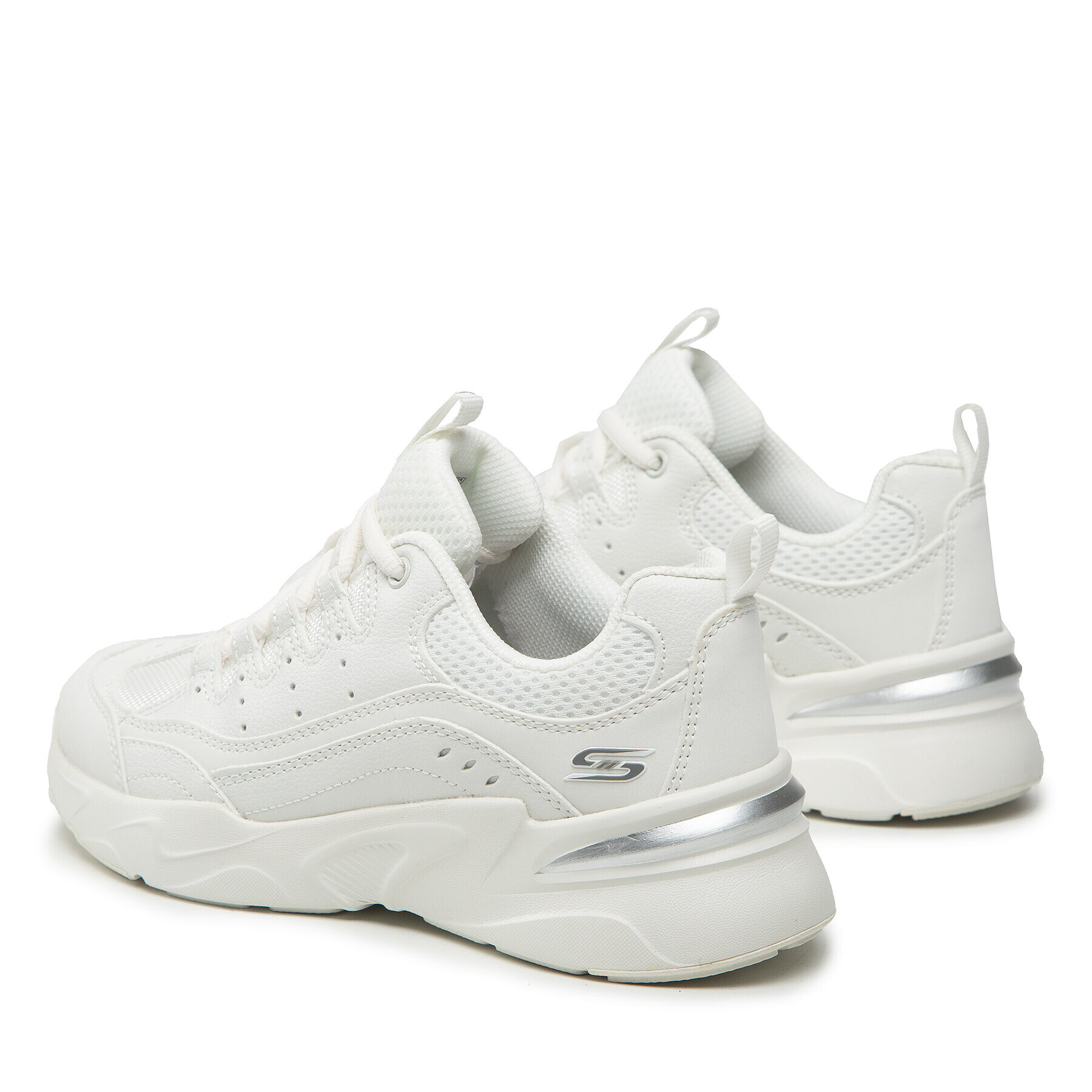 Skechers Sneakersy Star Strikez 117355/OFWT Biela - Pepit.sk